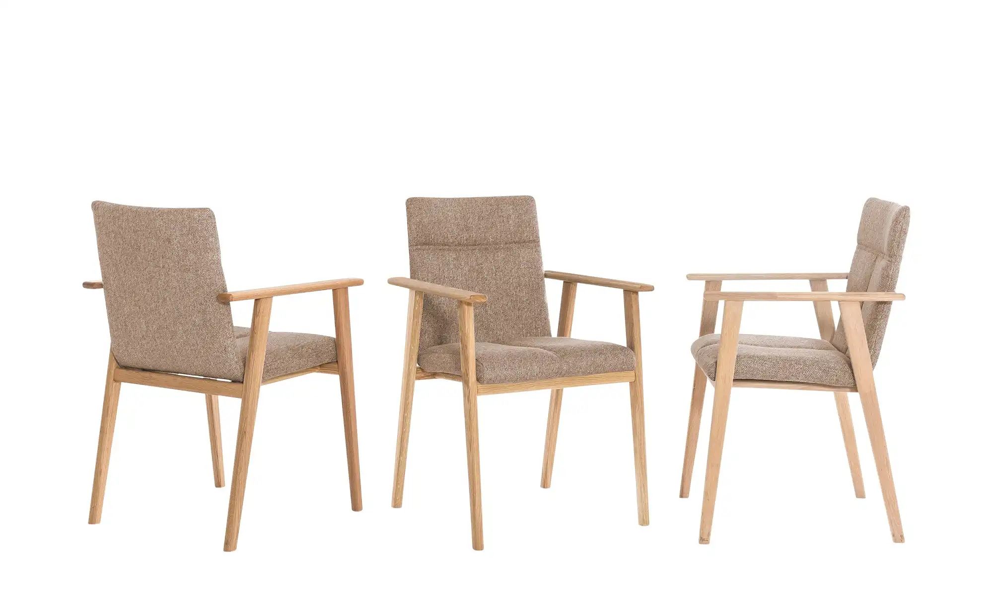 Thumbnail - Woodford Polsterstuhl Inga ¦ braun ¦ Maße (cm): B: 56 H: 87 T: 57.0 Stühle > Esszimmerstühle > Esszimmerstühle mit Arml...