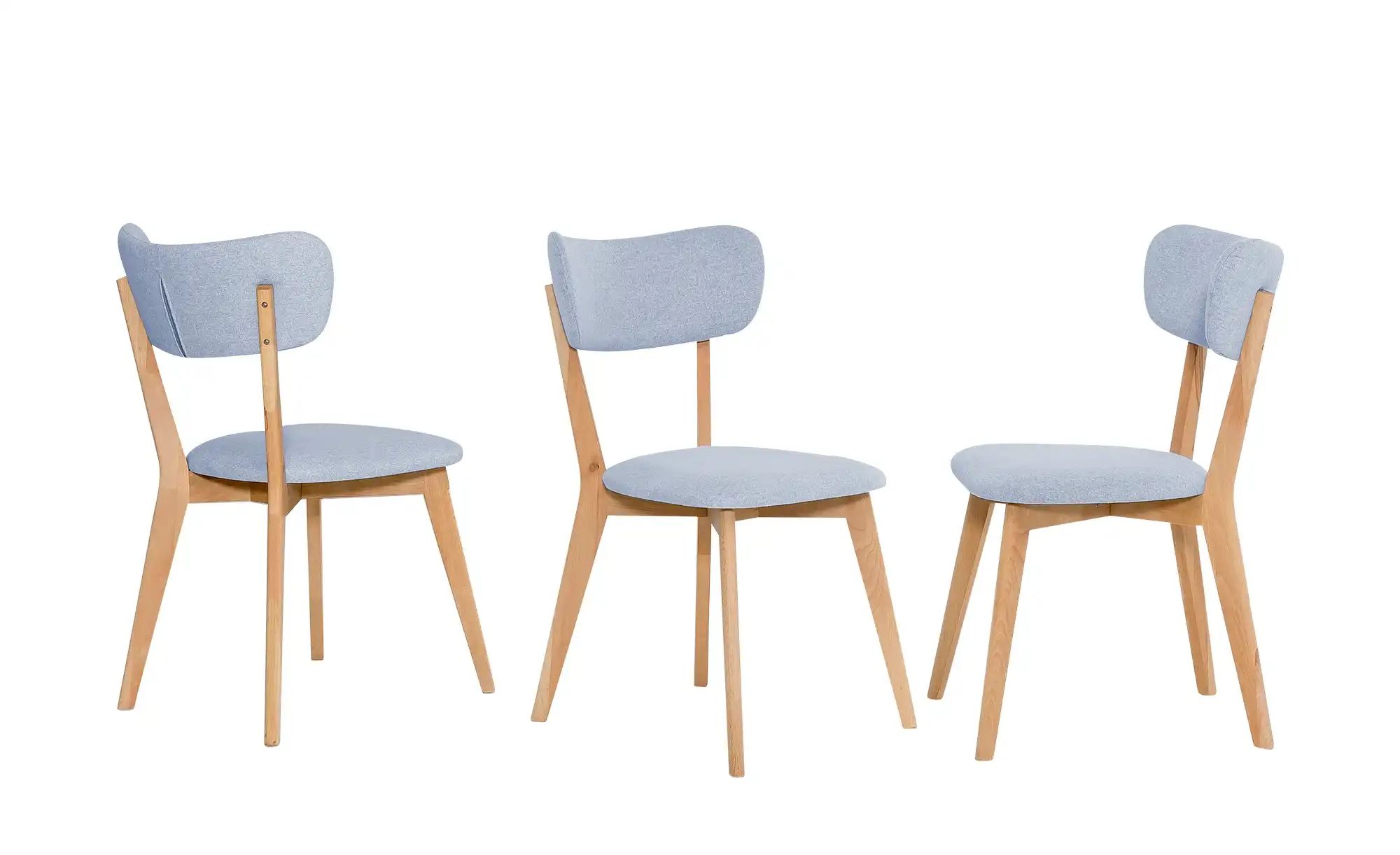 Woodford Polsterstuhl  Noci ¦ blau ¦ Maße (cm): B: 49 H: 86 T: 57.0 Stühle günstig online kaufen