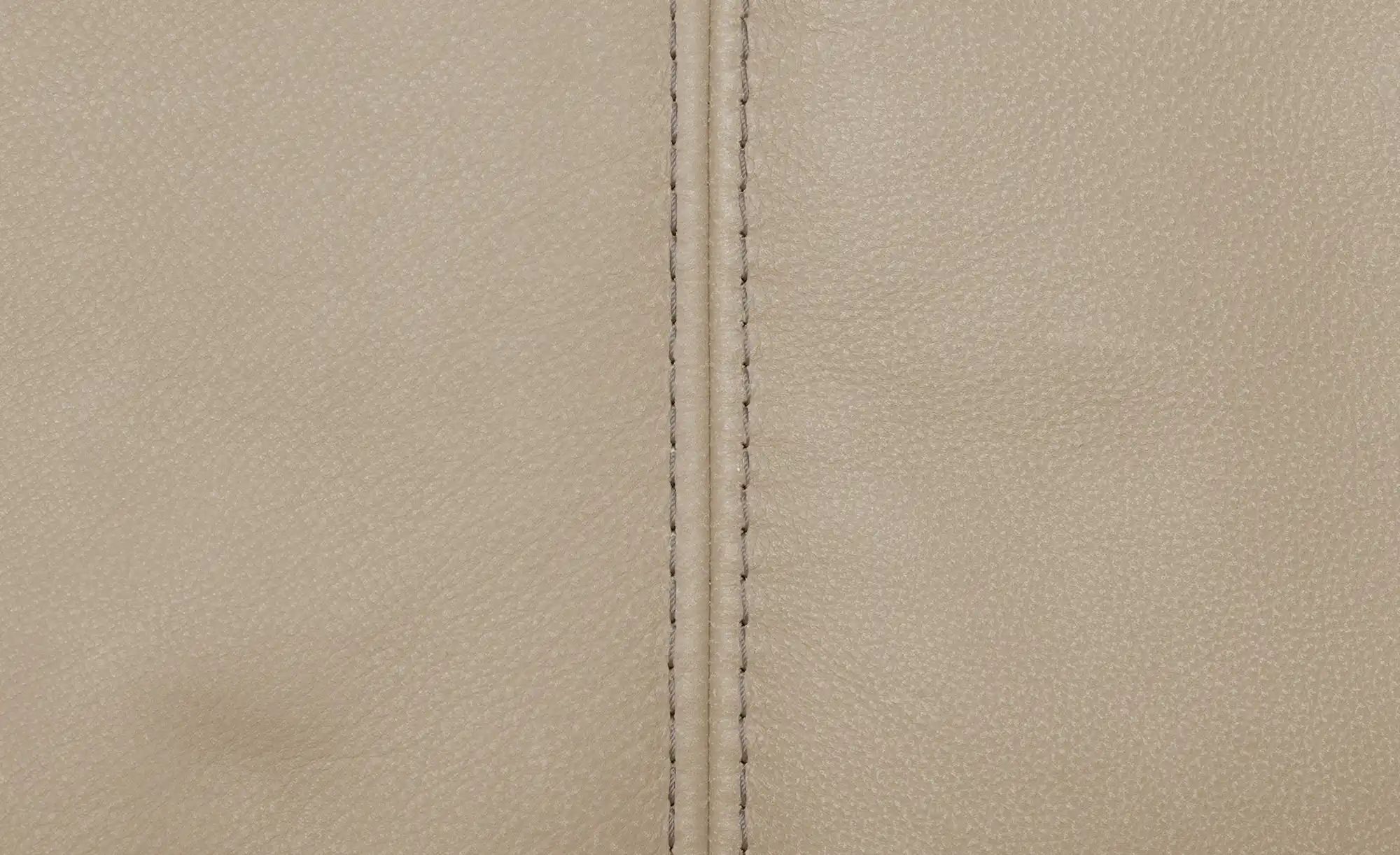 Thumbnail - KOINOR Hockerbank Leder Alino ¦ beige ¦ Maße (cm): B: 130 H: 51 T: 56.0 Bänke > Einzelbänke - Höffner