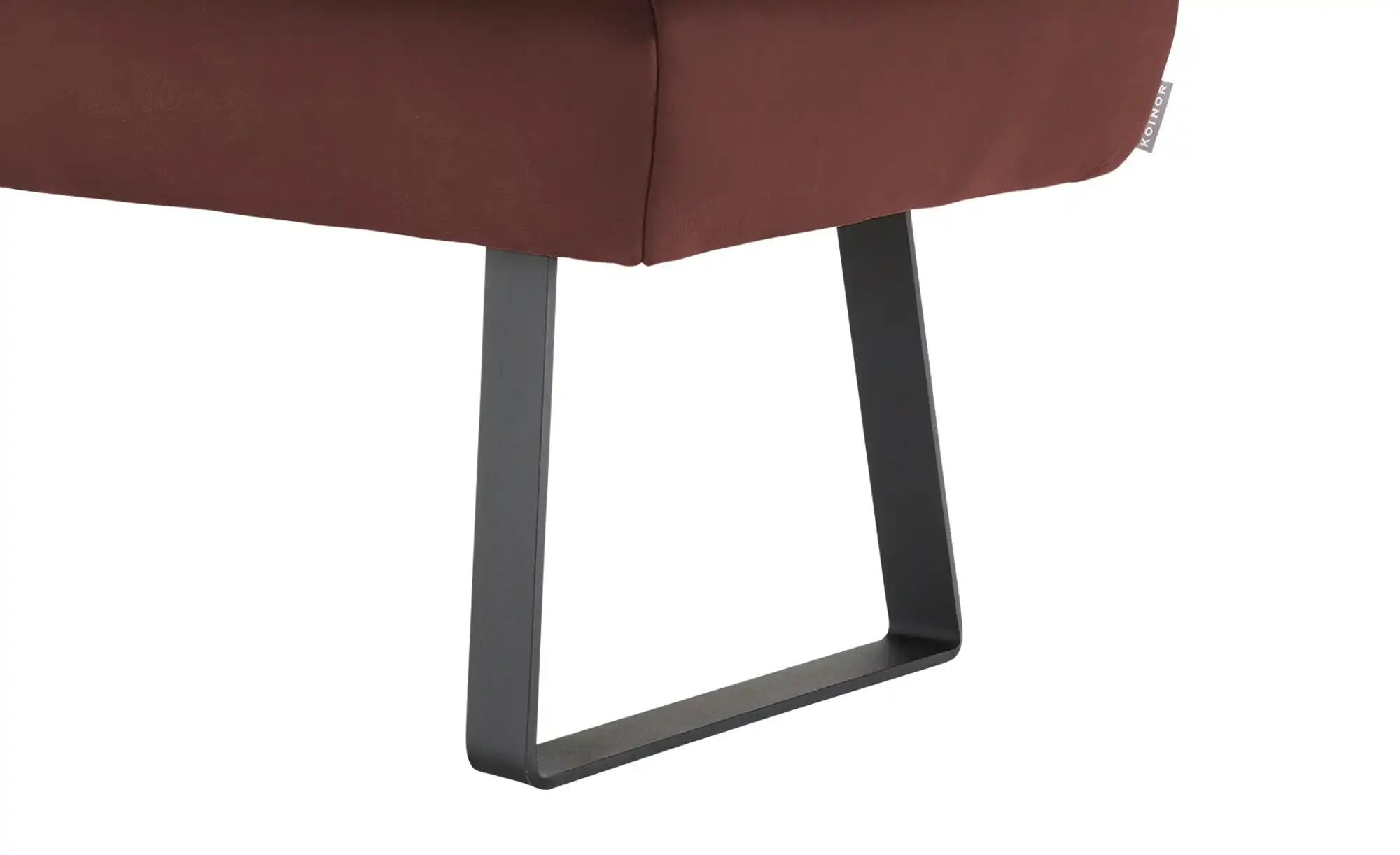 Thumbnail - KOINOR Hockerbank Leder Alino ¦ rot ¦ Maße (cm): B: 150 H: 51 T: 56.0 Bänke > Einzelbänke - Höffner