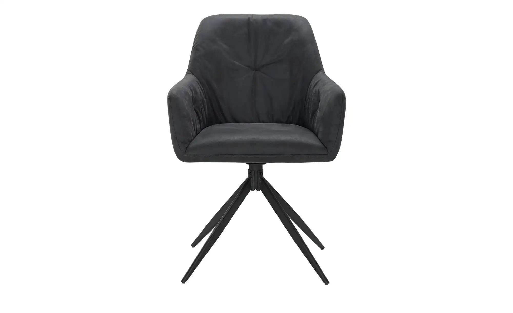 Armlehnstuhl drehbar  Fernando ¦ grau ¦ Maße (cm): B: 58 H: 86 T: 63.0 Stüh günstig online kaufen