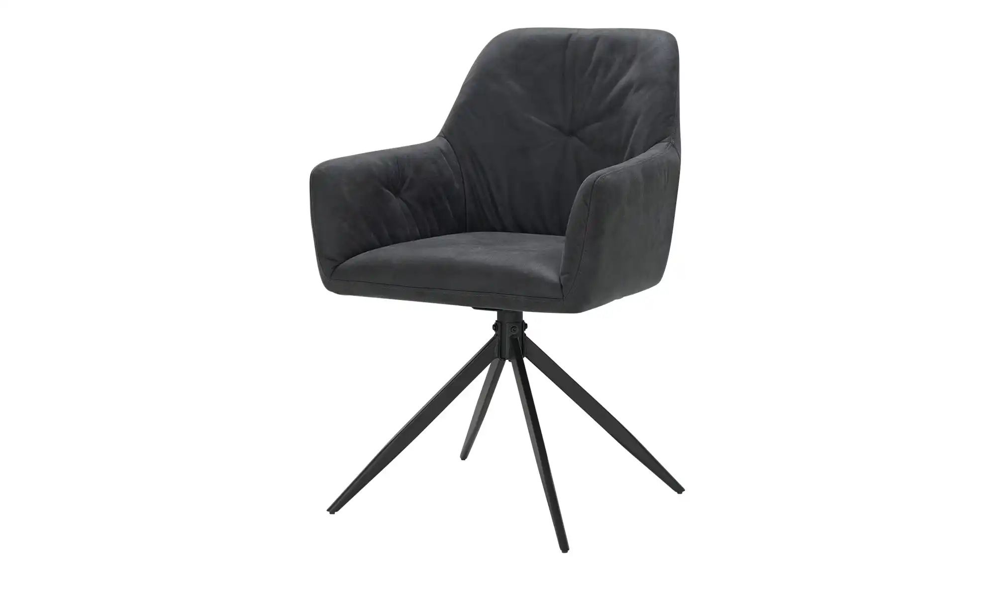 Armlehnstuhl drehbar  Fernando ¦ grau ¦ Maße (cm): B: 58 H: 86 T: 63.0 Stüh günstig online kaufen