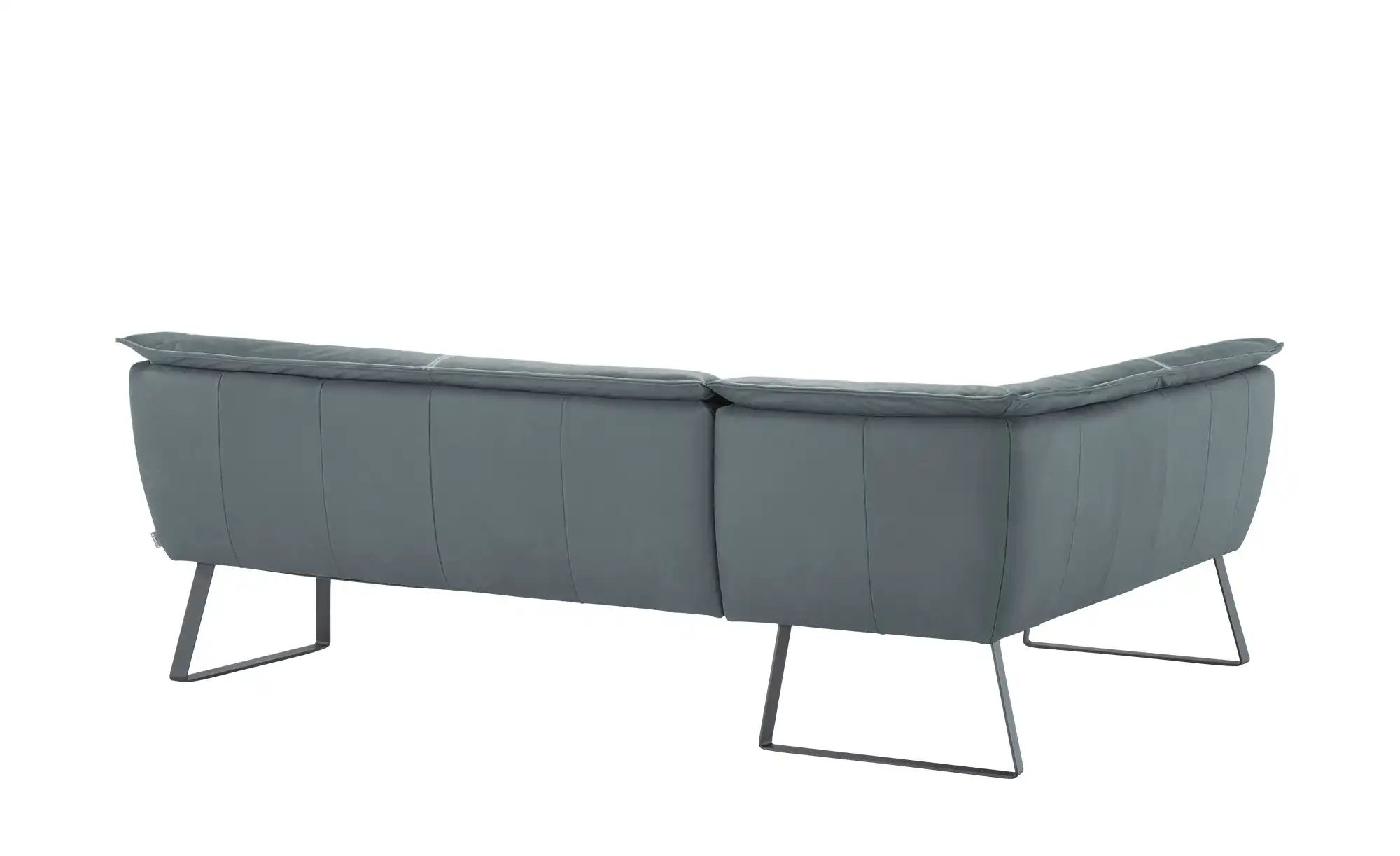 Thumbnail - KOINOR Eckbank Leder Alino ¦ blau ¦ Maße (cm): B: 243 H: 89 T: 192.0 Bänke > Eckbänke - Höffner