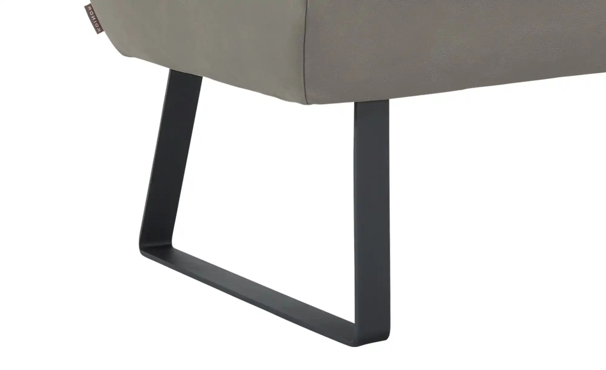 Thumbnail - KOINOR Eckbank Leder Alino ¦ grau ¦ Maße (cm): B: 243 H: 89 T: 192.0 Bänke > Eckbänke - Höffner