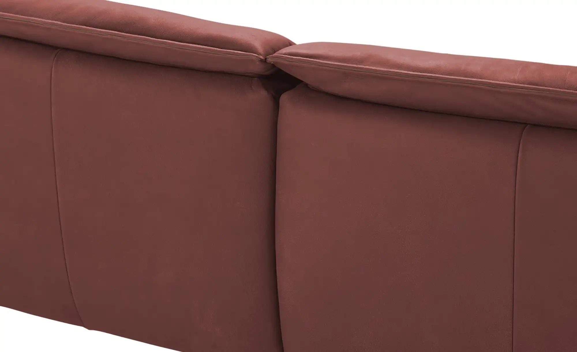 Thumbnail - KOINOR Eckbank Leder Alino ¦ rot ¦ Maße (cm): B: 263 H: 89 T: 192.0 Bänke > Eckbänke - Höffner