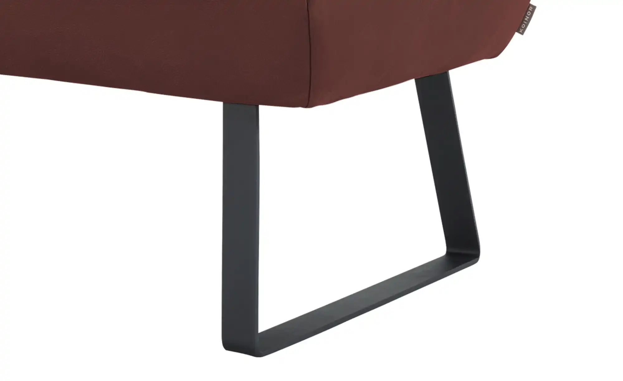 Thumbnail - KOINOR Eckbank Leder Alino ¦ rot ¦ Maße (cm): B: 263 H: 89 T: 192.0 Bänke > Eckbänke - Höffner