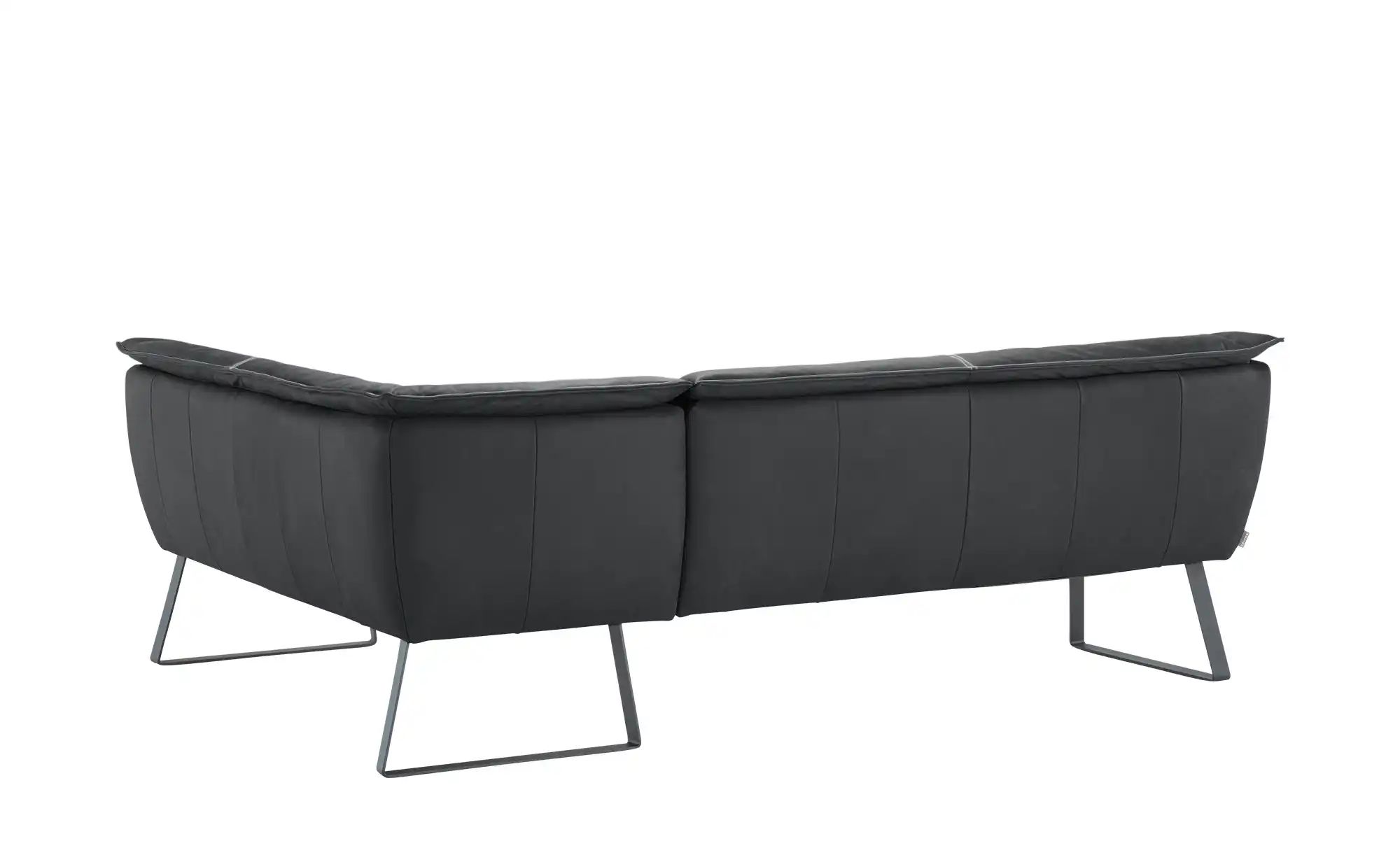 KOINOR Eckbank Leder Alino ¦ grau ¦ Maße (cm): H: 89 Bänke > Eckbänke - Höf günstig online kaufen