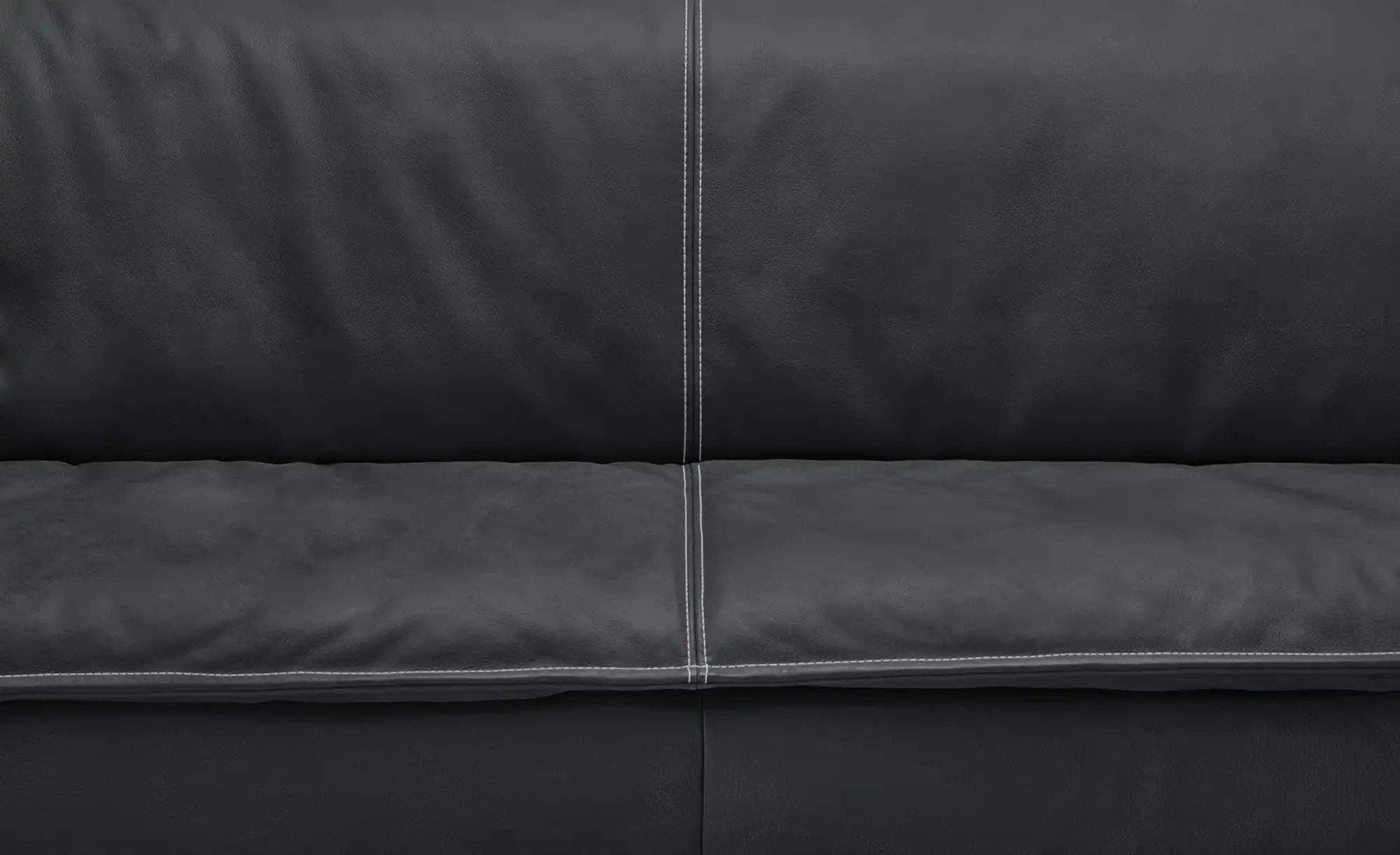 Thumbnail - KOINOR Eckbank Leder Alino ¦ grau ¦ Maße (cm): H: 89 Bänke > Eckbänke - Höffner