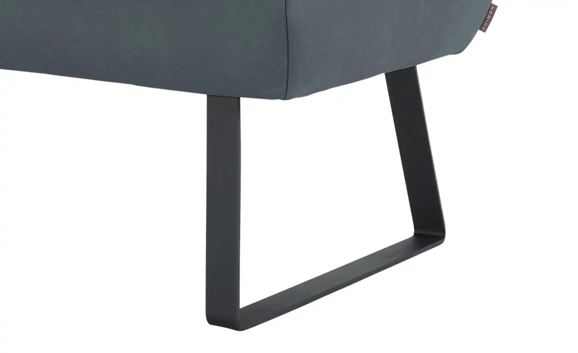 Thumbnail - KOINOR Eckbank Leder Alino ¦ blau ¦ Maße (cm): H: 89 Bänke > Eckbänke - Höffner