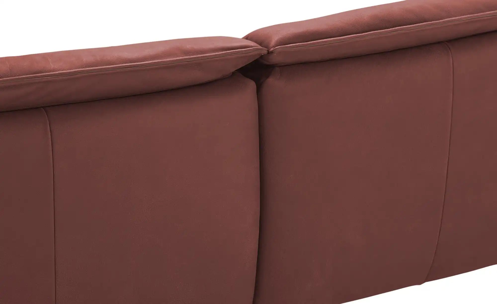 Thumbnail - KOINOR Eckbank Leder Alino ¦ rot ¦ Maße (cm): H: 89 Bänke > Eckbänke - Höffner