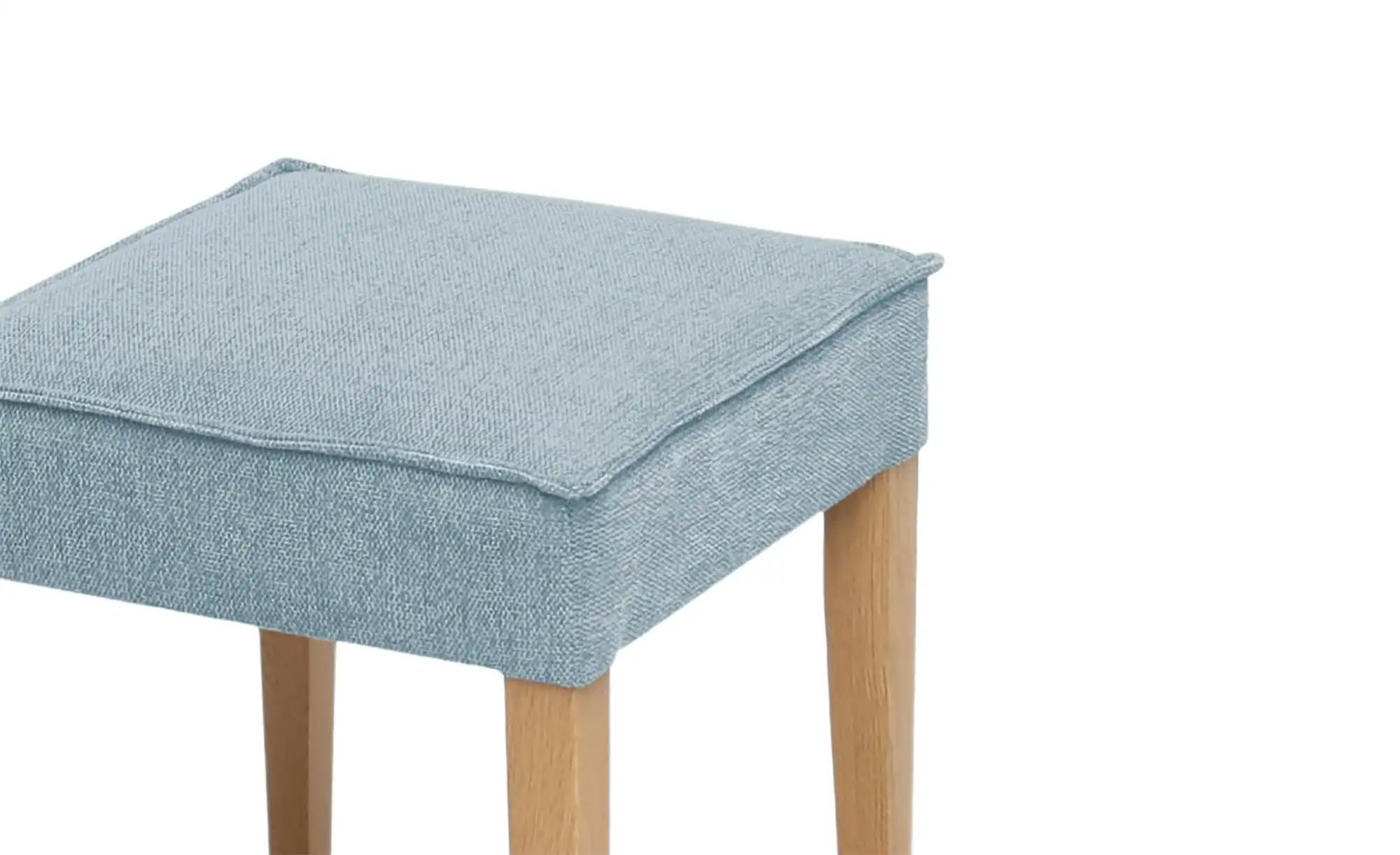 Woodford Polsterhocker  Laron ¦ blau ¦ Maße (cm): B: 42 H: 50 T: 42.0 Polst günstig online kaufen