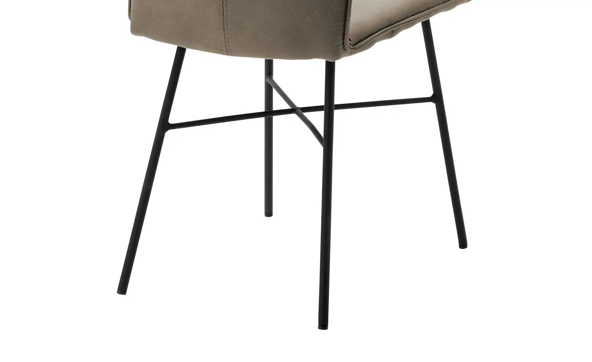 Thumbnail - Polsterstuhl  Capri ¦ grau ¦ Maße (cm): B: 46 H: 93 T: 56.0 Stühle > Küchenstühle > Polster Küchenstühle - Höffner