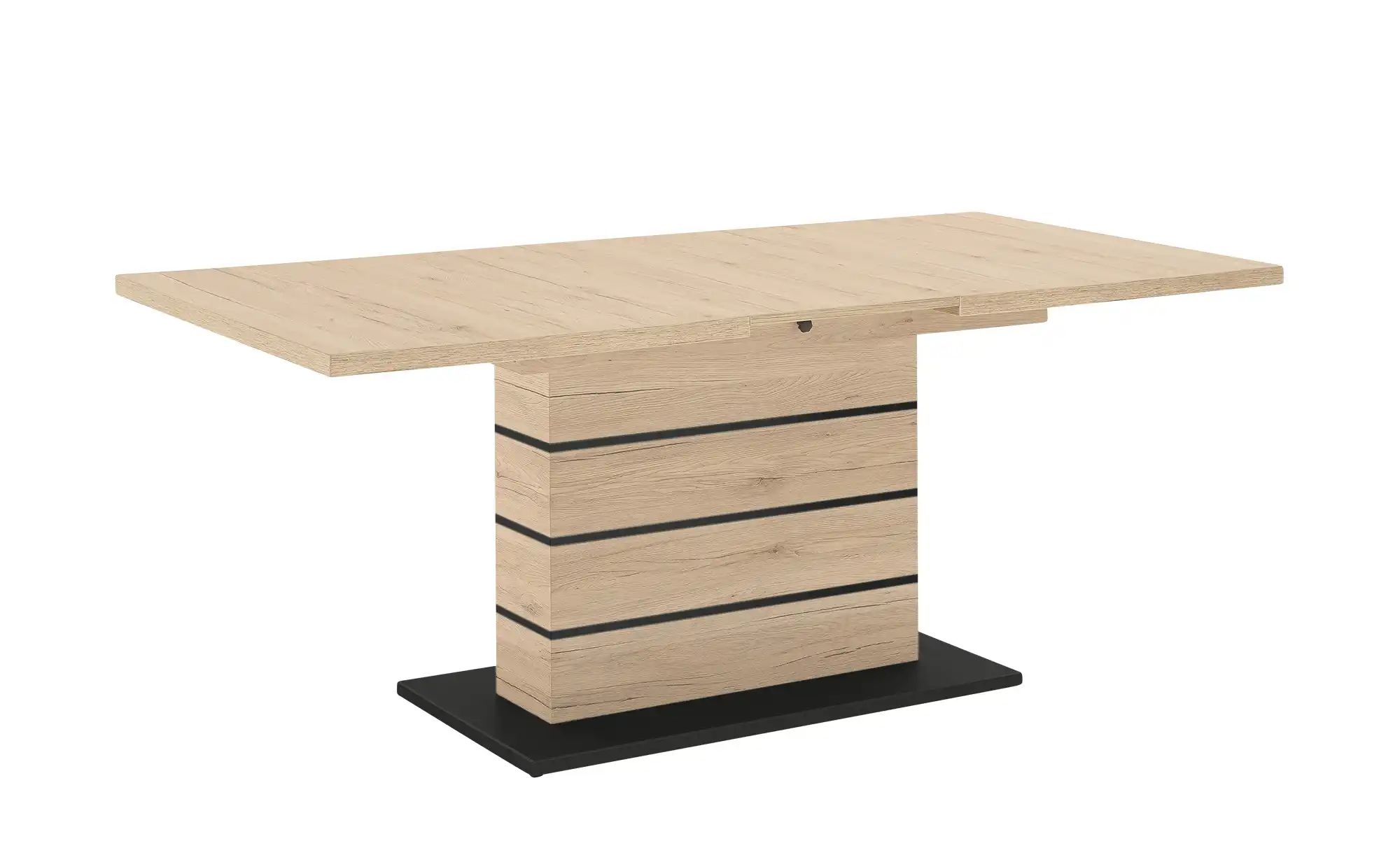 Säulentisch  ausziehbar Dekora ¦ holzfarben ¦ Maße (cm): B: 90 H: 77 Tische günstig online kaufen