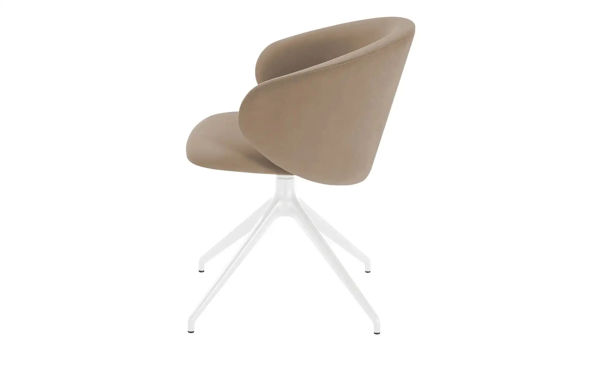Connubia Polsterstuhl  drehbar Tuka ¦ braun ¦ Maße (cm): B: 56,5 H: 78 T: 5 günstig online kaufen