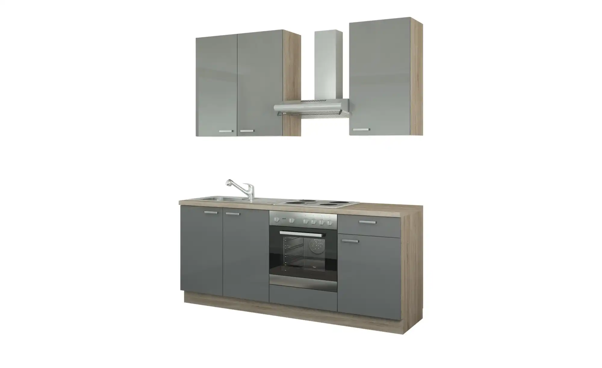 Küchenzeile mit Elektrogeräten  Bochum ¦ Maße (cm): B: 200 Küchen > Küchenblöcke mit E-Geräten - Höffner