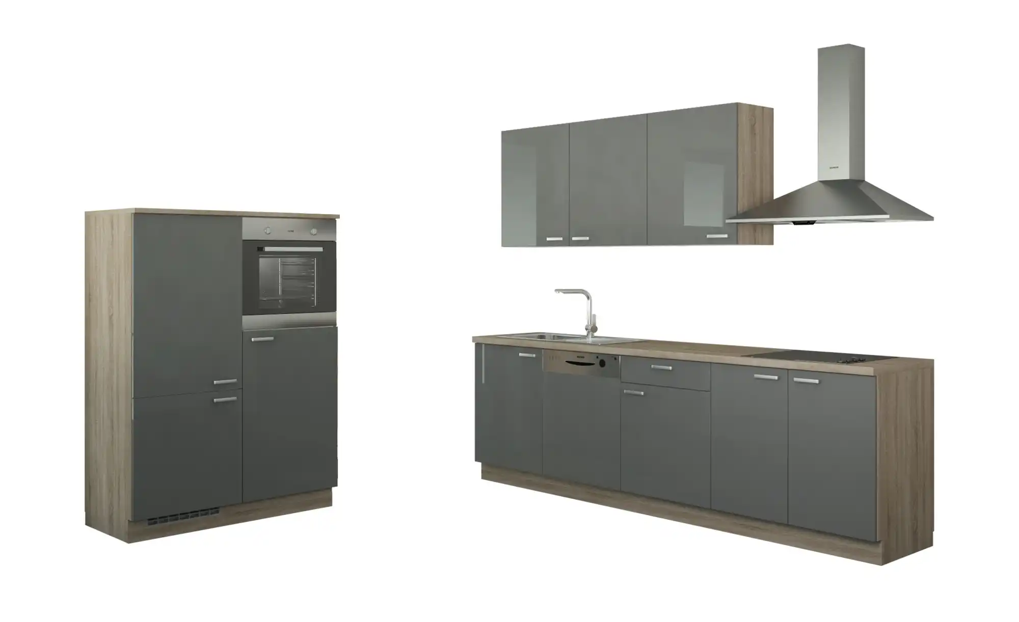 Küchenzeile mit Elektrogeräten  Cottbus ¦ Maße (cm): B: 390 Küchen > Küchenblöcke mit E-Geräten - Höffner