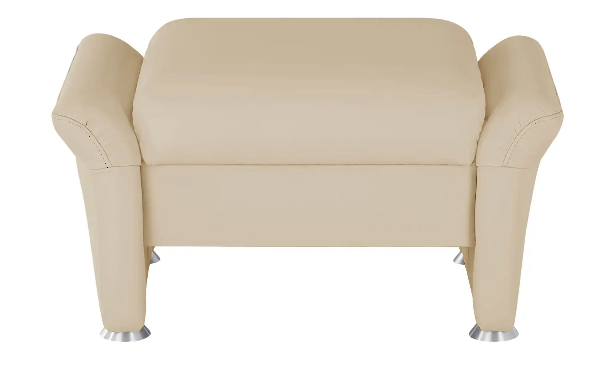 Thumbnail - himolla Lederhocker 6001 ¦ beige ¦ Maße (cm): B: 79 T: 57.0 Polstermöbel > Hocker - Höffner