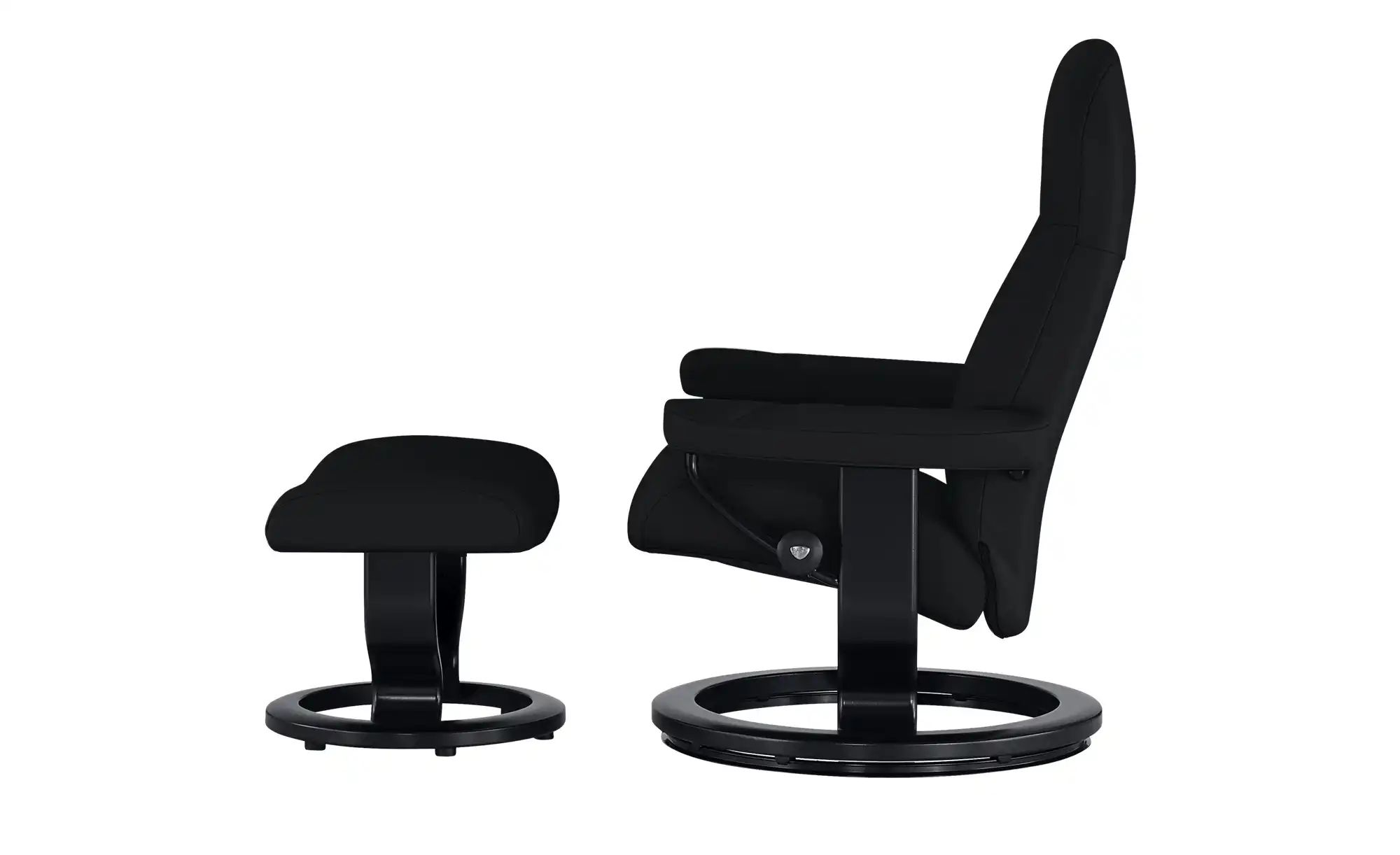 Thumbnail - Stressless Relaxsessel mit Hocker Leder Consul ¦ schwarz Polstermöbel > Sessel > Fernsehsessel - Höffner