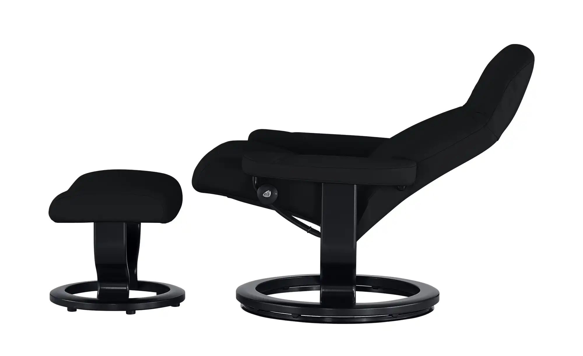 Thumbnail - Stressless Relaxsessel mit Hocker Leder Consul ¦ schwarz Polstermöbel > Sessel > Fernsehsessel - Höffner