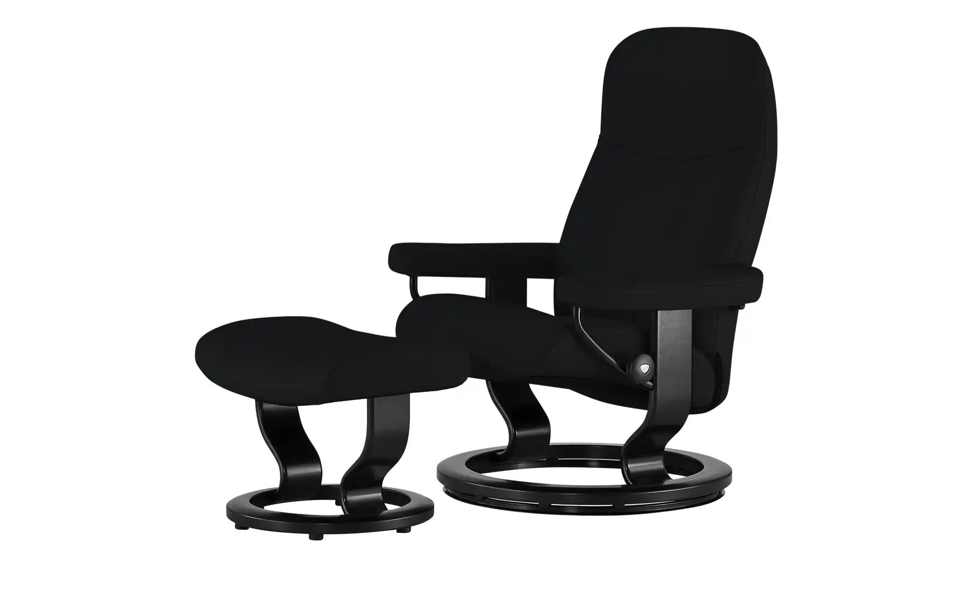 Stressless Relaxsessel mit Hocker Leder Consul ¦ schwarz Polstermöbel > Ses günstig online kaufen