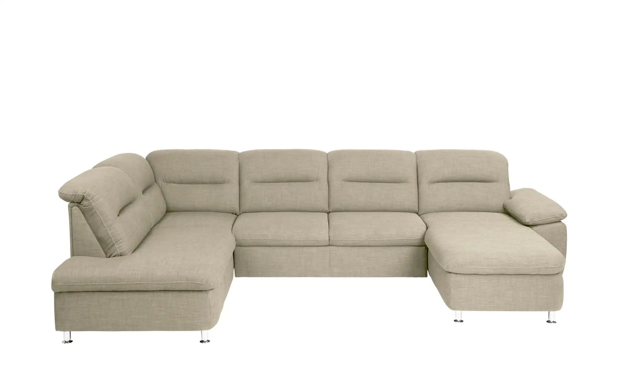 Meinsofa Beige Wohnlandschaft Beige Webstoff Senta Beige Polstermöbel Sofas Wohnlandschaften Höffner