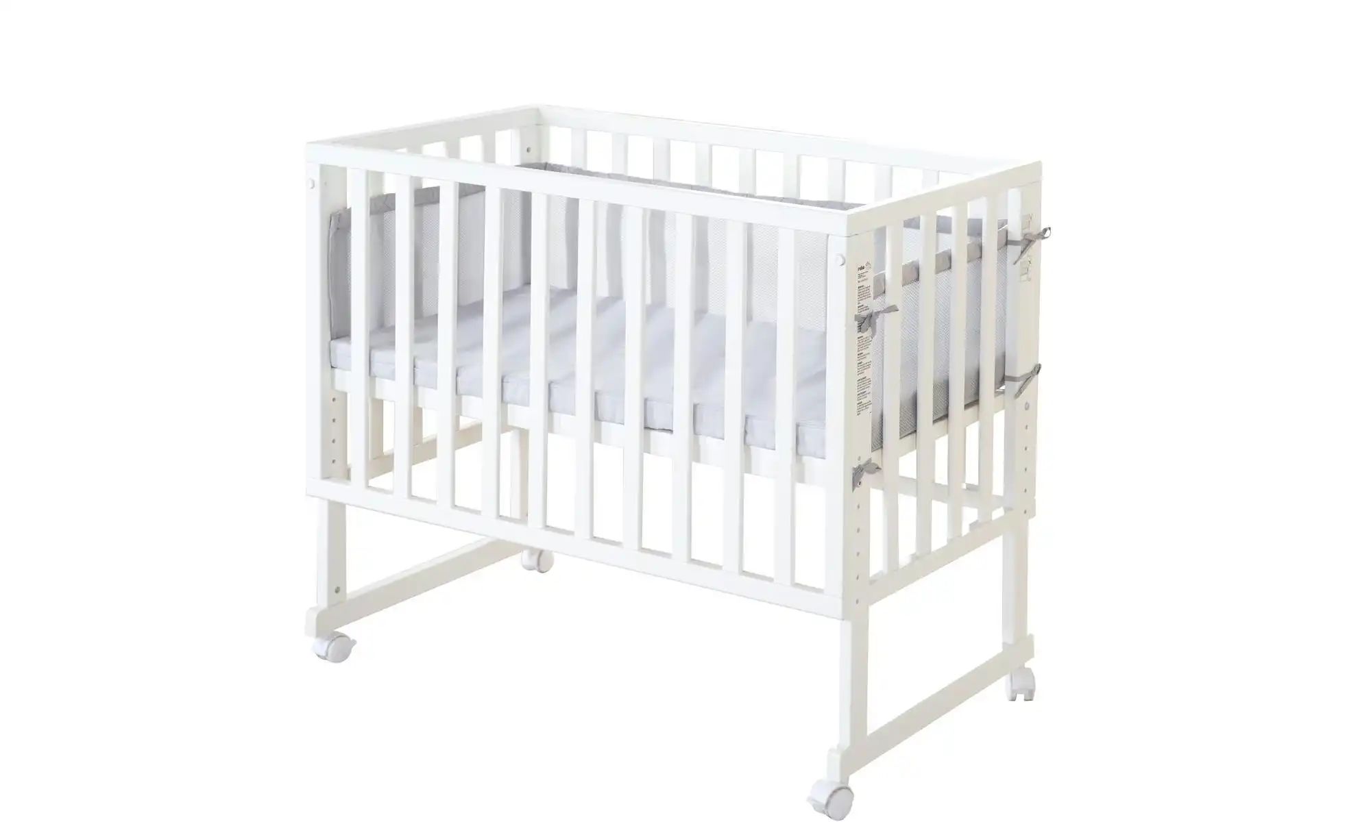 Roba Stuben- & Beistellbett  Style ¦ weiß ¦ Maße (cm): B: 49,5 H: 80,5 Baby günstig online kaufen