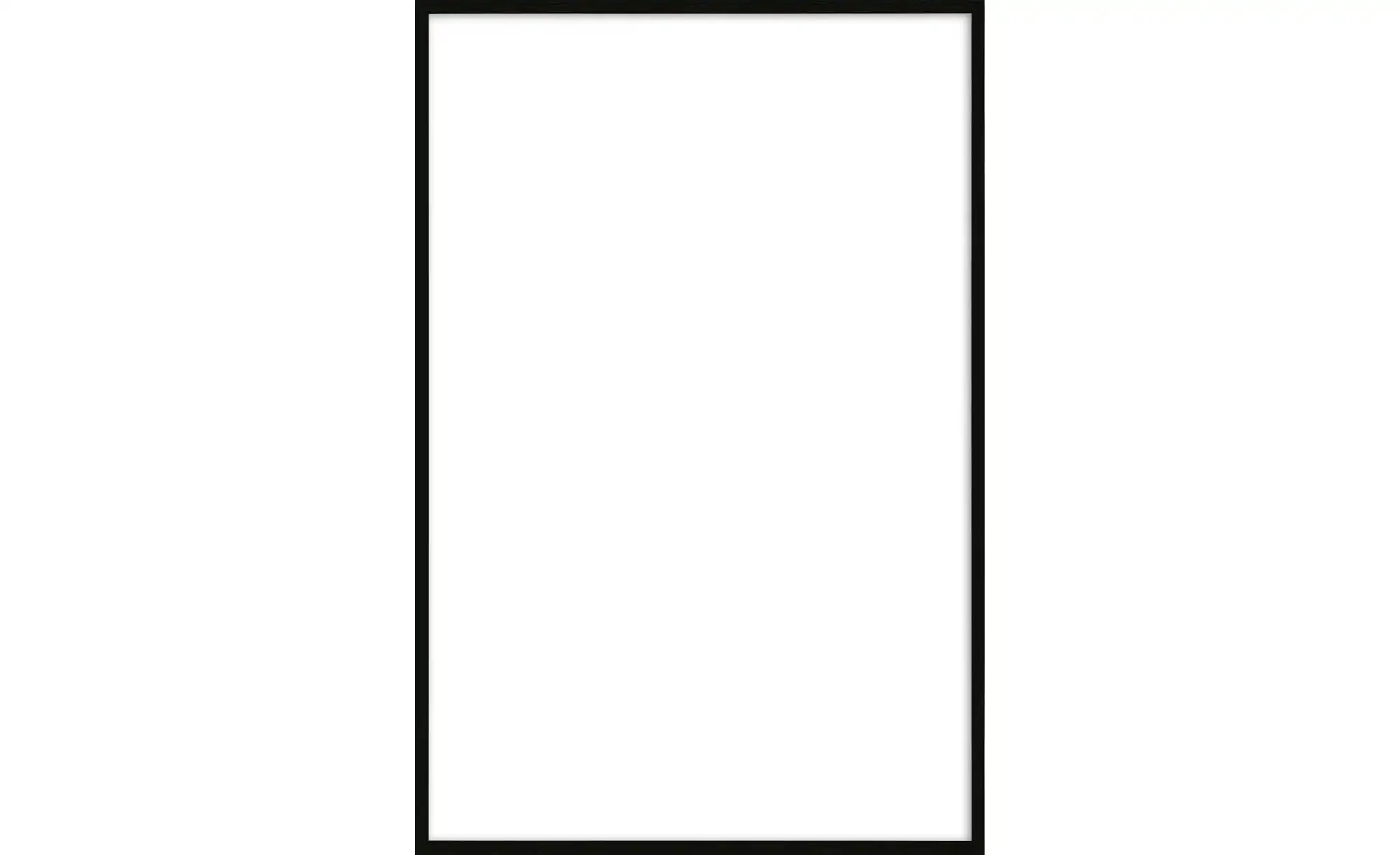 Bilderrahmen 40x60 cm ¦ schwarz ¦ Glas ¦ Maße (cm): B: 40 H: 60 T: 2 Access günstig online kaufen