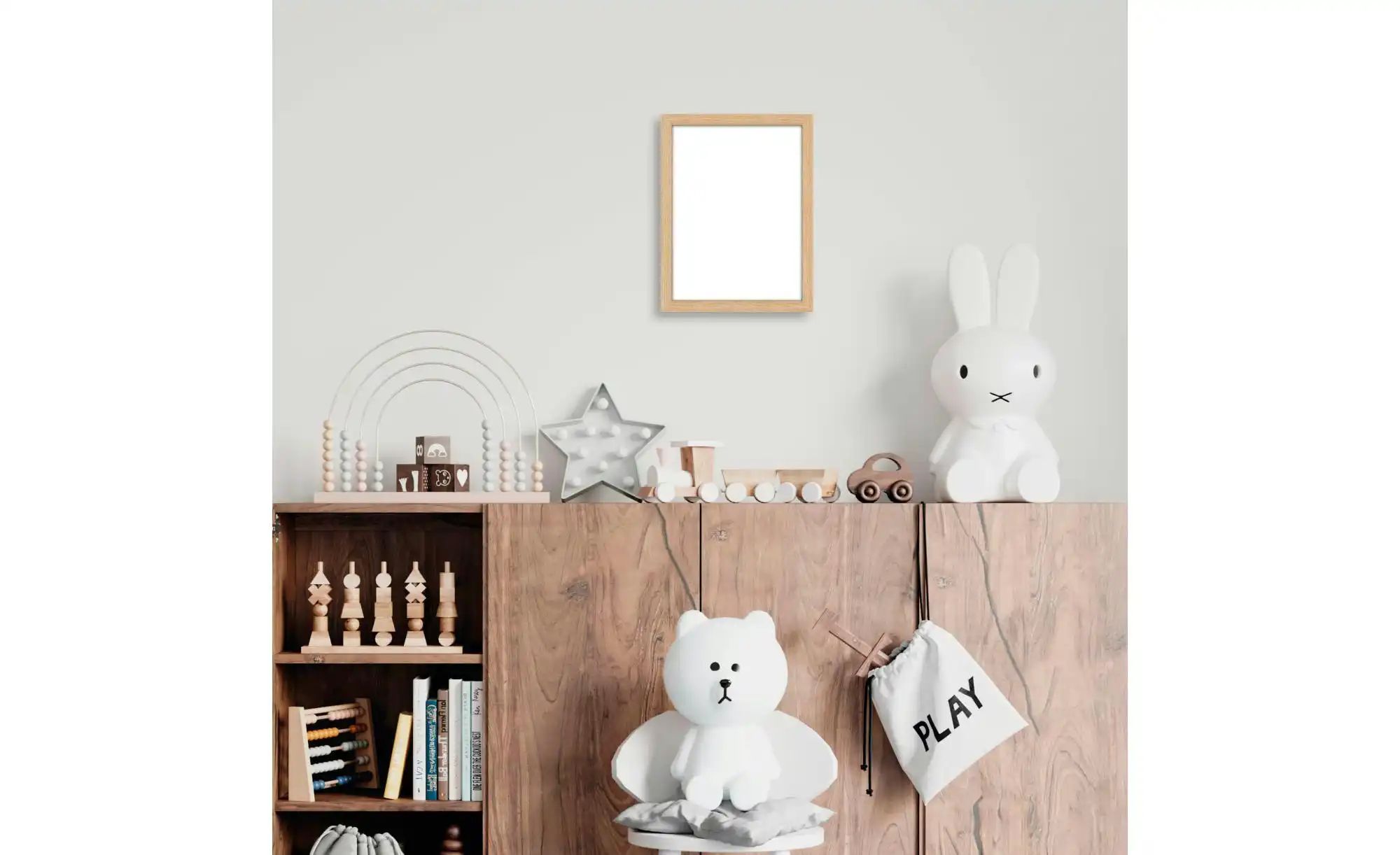 Bilderrahmen 18x24 cm   ¦ holzfarben ¦ MDF ¦ Maße (cm): B: 18 H: 24 T: 2.0 günstig online kaufen