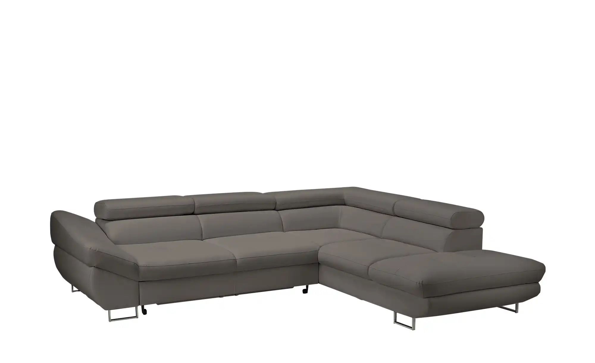 switch Ecksofa aus Kunstleder Fabio ¦ grau ¦ Maße (cm): B: 280 H: 69 T: 235 günstig online kaufen