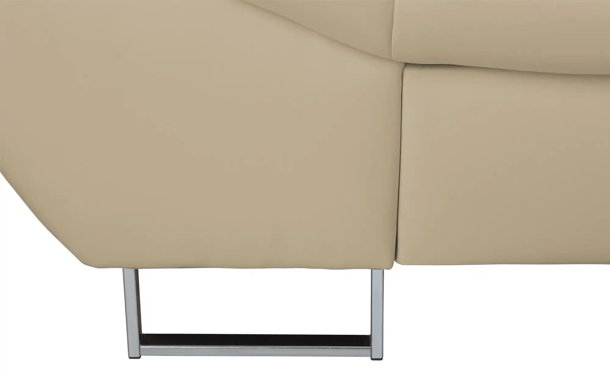 switch Ecksofa aus Kunstleder Fabio ¦ beige ¦ Maße (cm): B: 280 H: 69 T: 23 günstig online kaufen