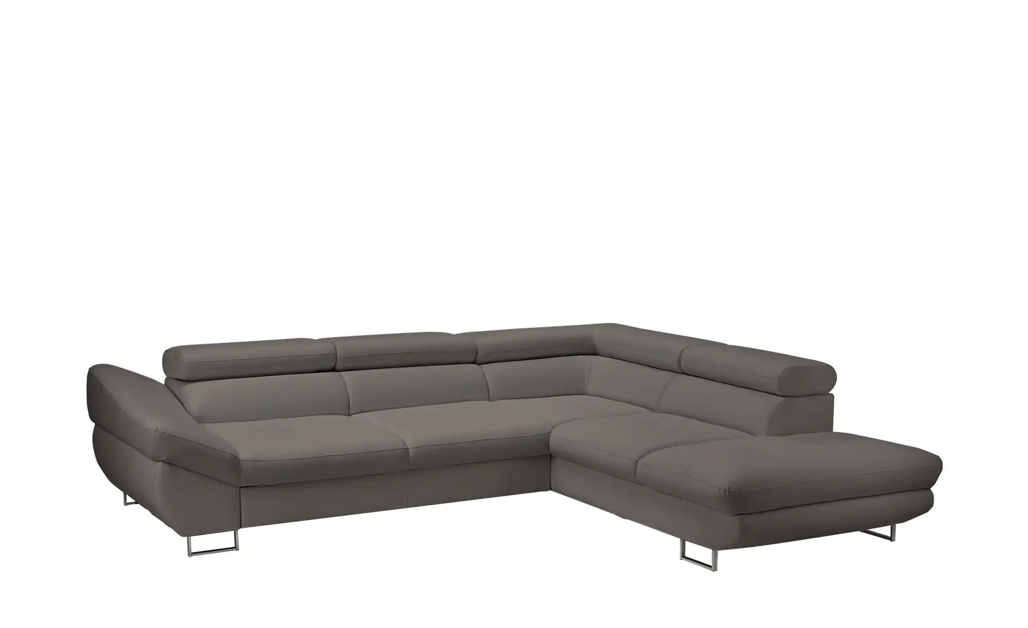 switch Ecksofa aus Kunstleder Fabio ¦ grau ¦ Maße (cm): B: 280 H: 69 T: 235 günstig online kaufen