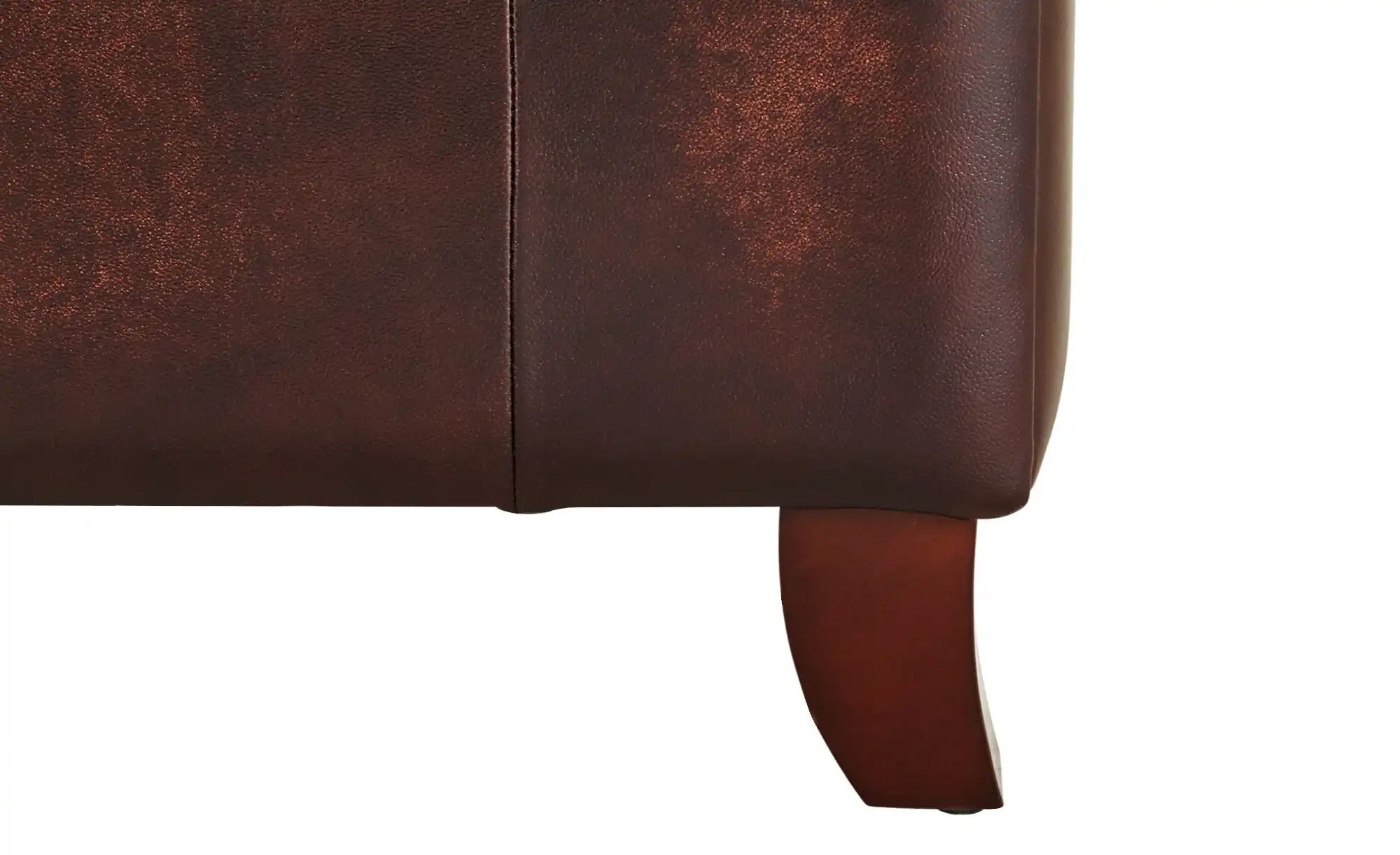 uno Ledersofa im Vintagelook Chesterfield ¦ braun ¦ Maße (cm): B: 183 H: 80 günstig online kaufen