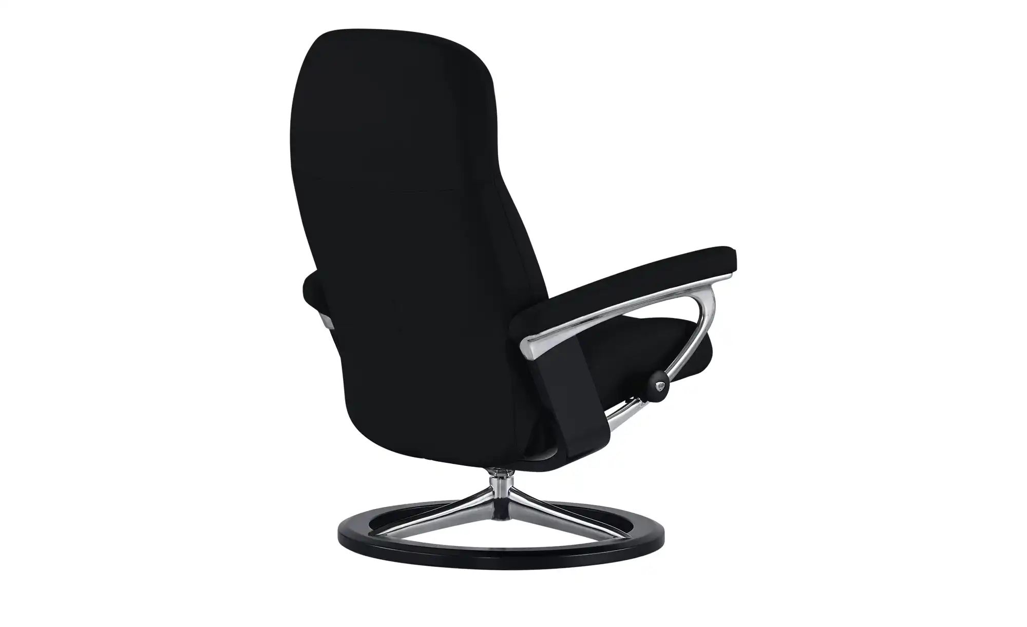 Thumbnail - Stressless Relaxsessel mit Hocker Leder Consul M ¦ schwarz ¦ Maße (cm): B: 76 H: 100 T: 71.0 Polstermöbel > Sessel > Fer...