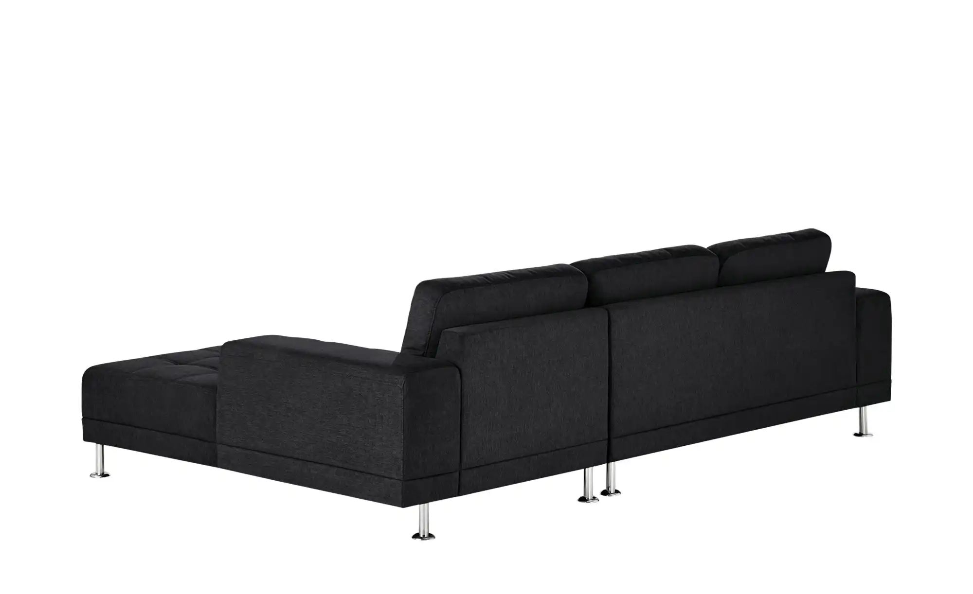 smart Ecksofa  Garda ¦ schwarz ¦ Maße (cm): B: 280 H: 81 T: 166 Polstermöbe günstig online kaufen