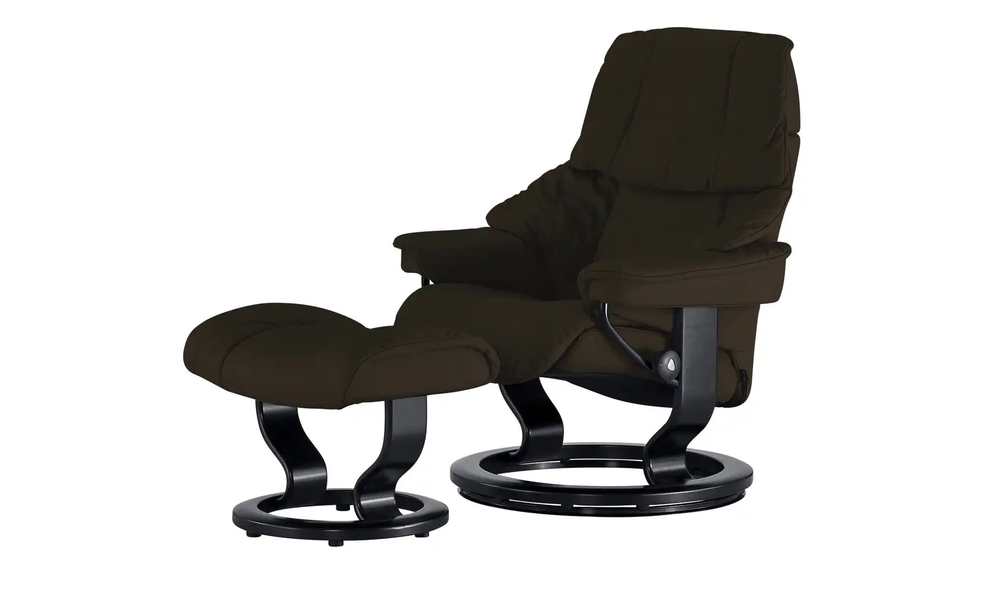 Stressless Relaxsessel mit Hocker  Reno L ¦ braun ¦ Maße (cm): B: 88 H: 108 günstig online kaufen