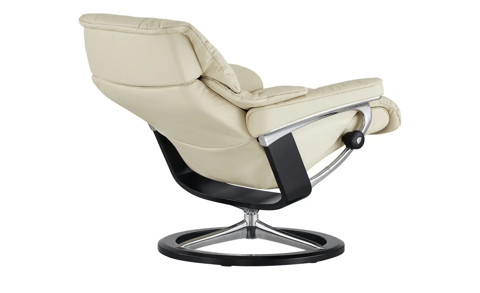 Stressless Relaxsessel mit Hocker  Reno L ¦ creme ¦ Maße (cm): B: 92 H: 110 günstig online kaufen