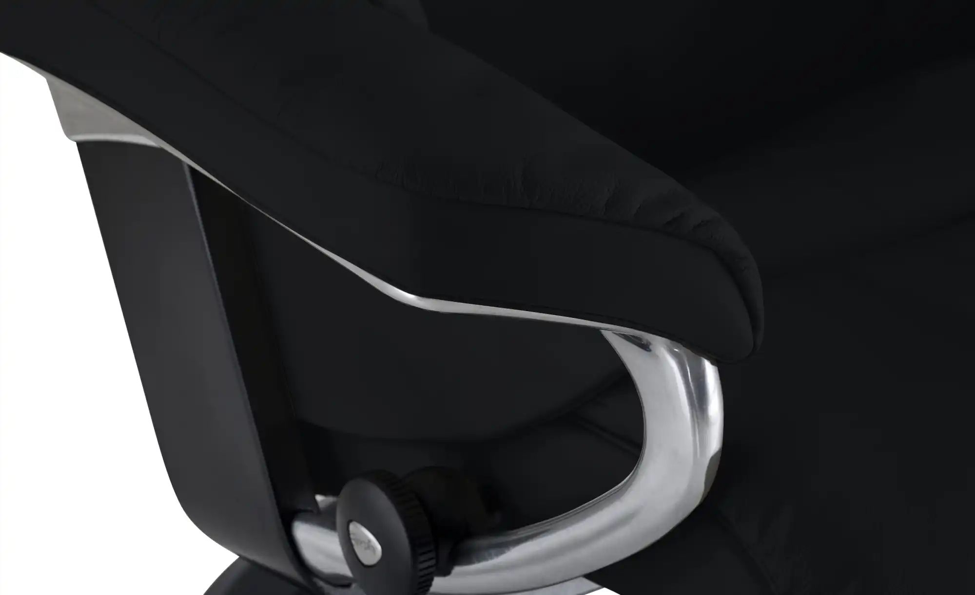 Stressless Relaxsessel mit Hocker  Reno L ¦ schwarz ¦ Maße (cm): B: 92 H: 1 günstig online kaufen