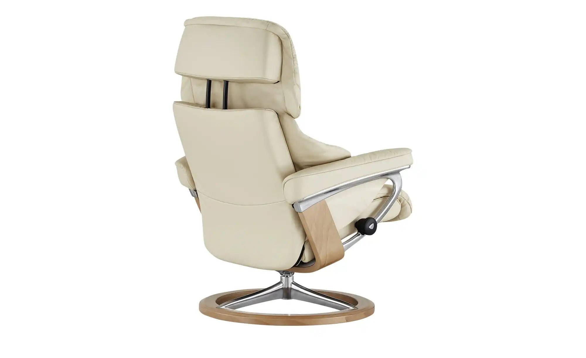 Thumbnail - Stressless Relaxsessel mit Hocker  Reno L ¦ creme ¦ Maße (cm): B: 92 H: 110 T: 80.0 Polstermöbel > Sessel > Fernsehsesse...