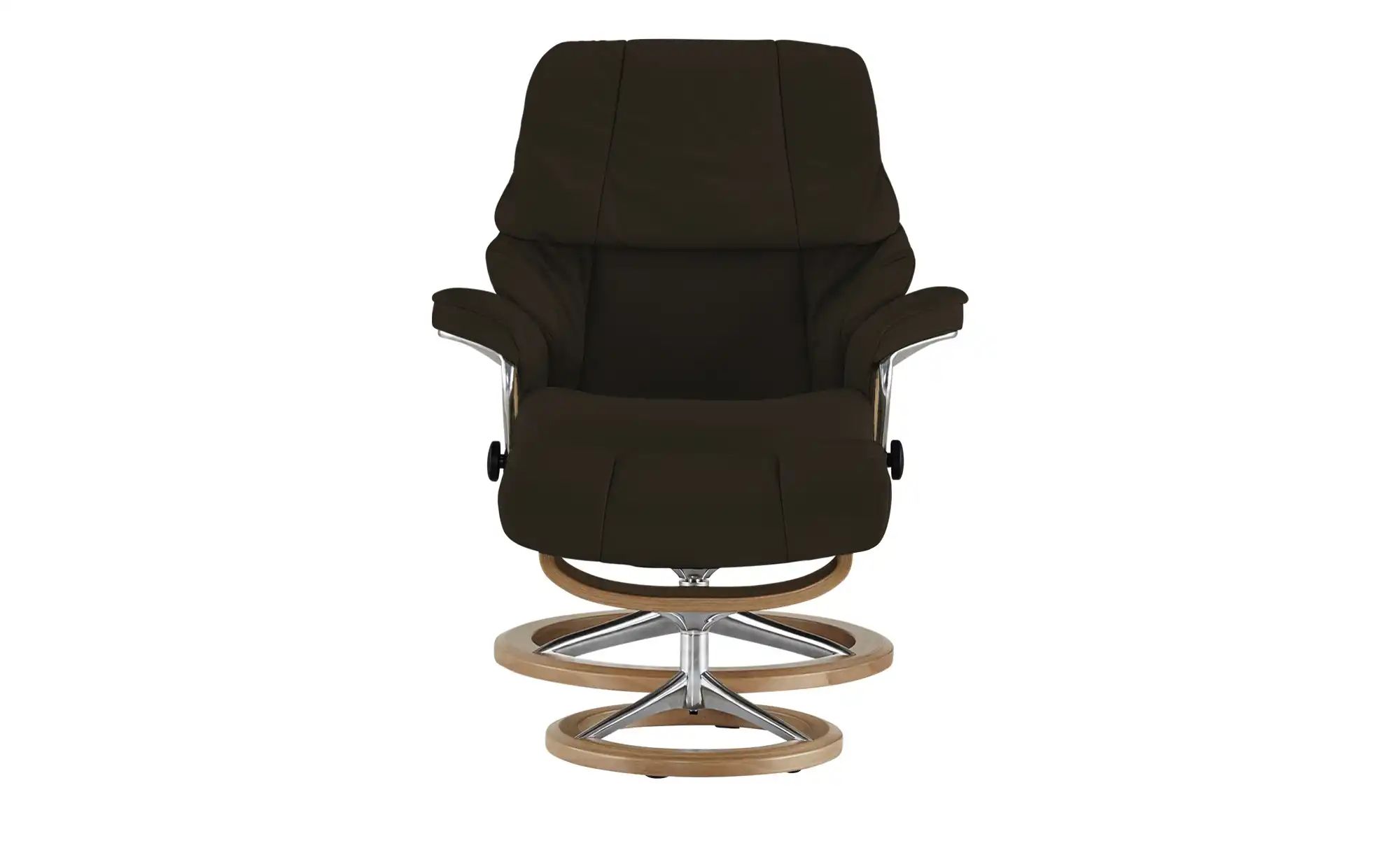 Stressless Relaxsessel mit Hocker  Reno L ¦ braun ¦ Maße (cm): B: 92 H: 110 günstig online kaufen