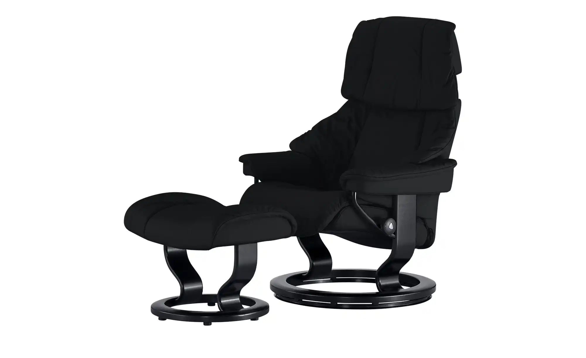 Stressless Relaxsessel mit Hocker  Reno M ¦ schwarz ¦ Maße (cm): B: 79 H: 1 günstig online kaufen