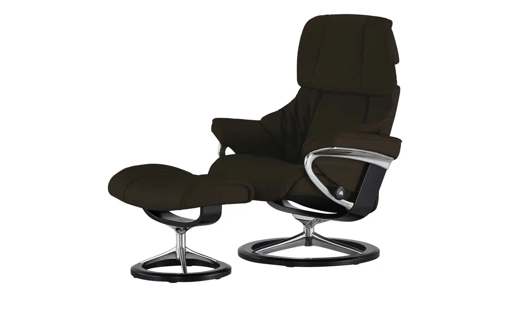 Stressless Relaxsessel mit Hocker  Reno M ¦ braun ¦ Maße (cm): B: 83 H: 110 günstig online kaufen