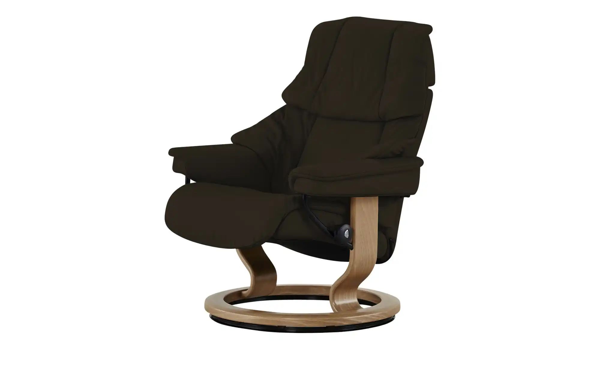 Stressless Relaxsessel mit Hocker  Reno S ¦ braun ¦ Maße (cm): B: 75 H: 106 günstig online kaufen