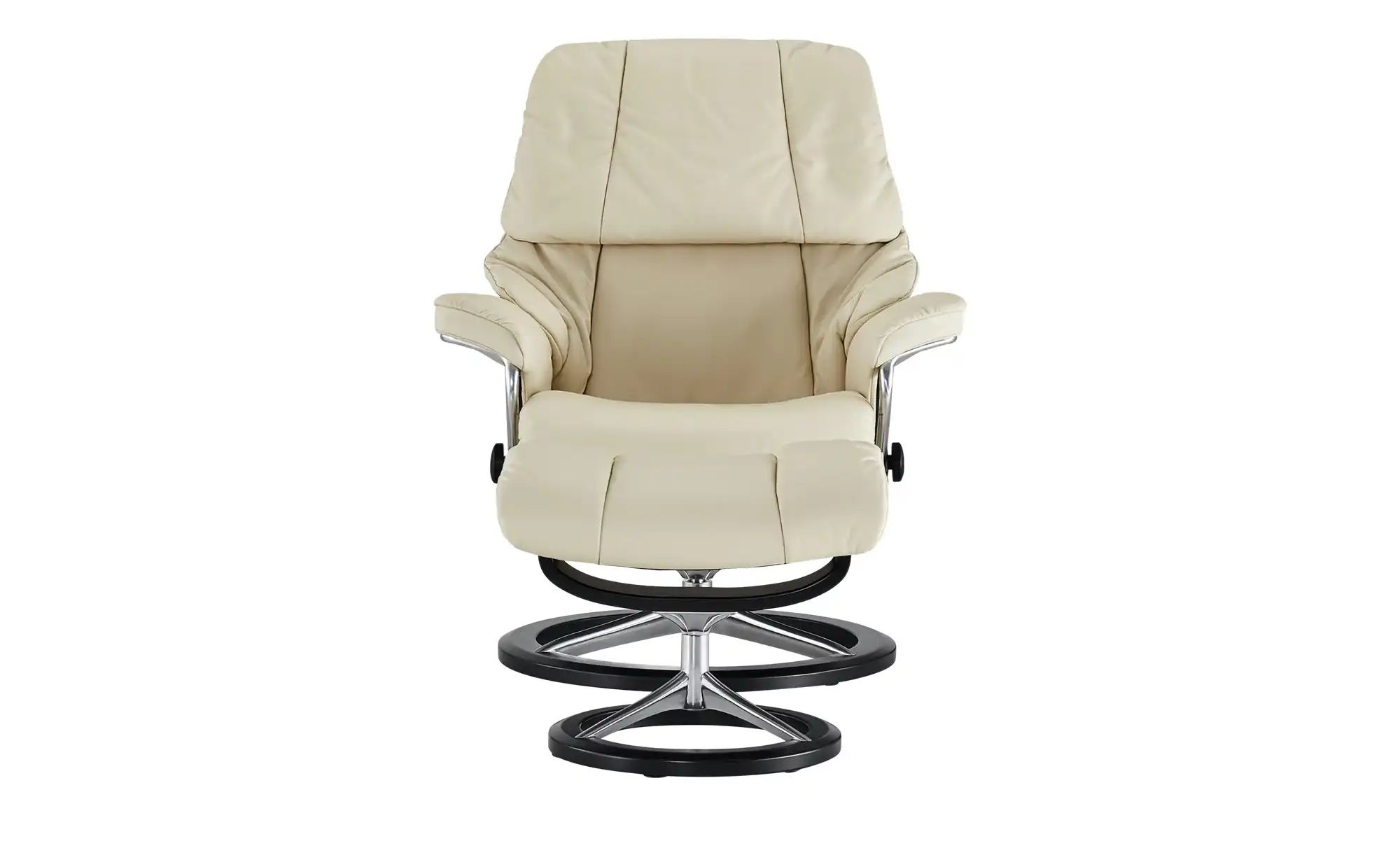 Stressless Relaxsessel mit Hocker  Reno S ¦ creme ¦ Maße (cm): B: 79 H: 109 günstig online kaufen