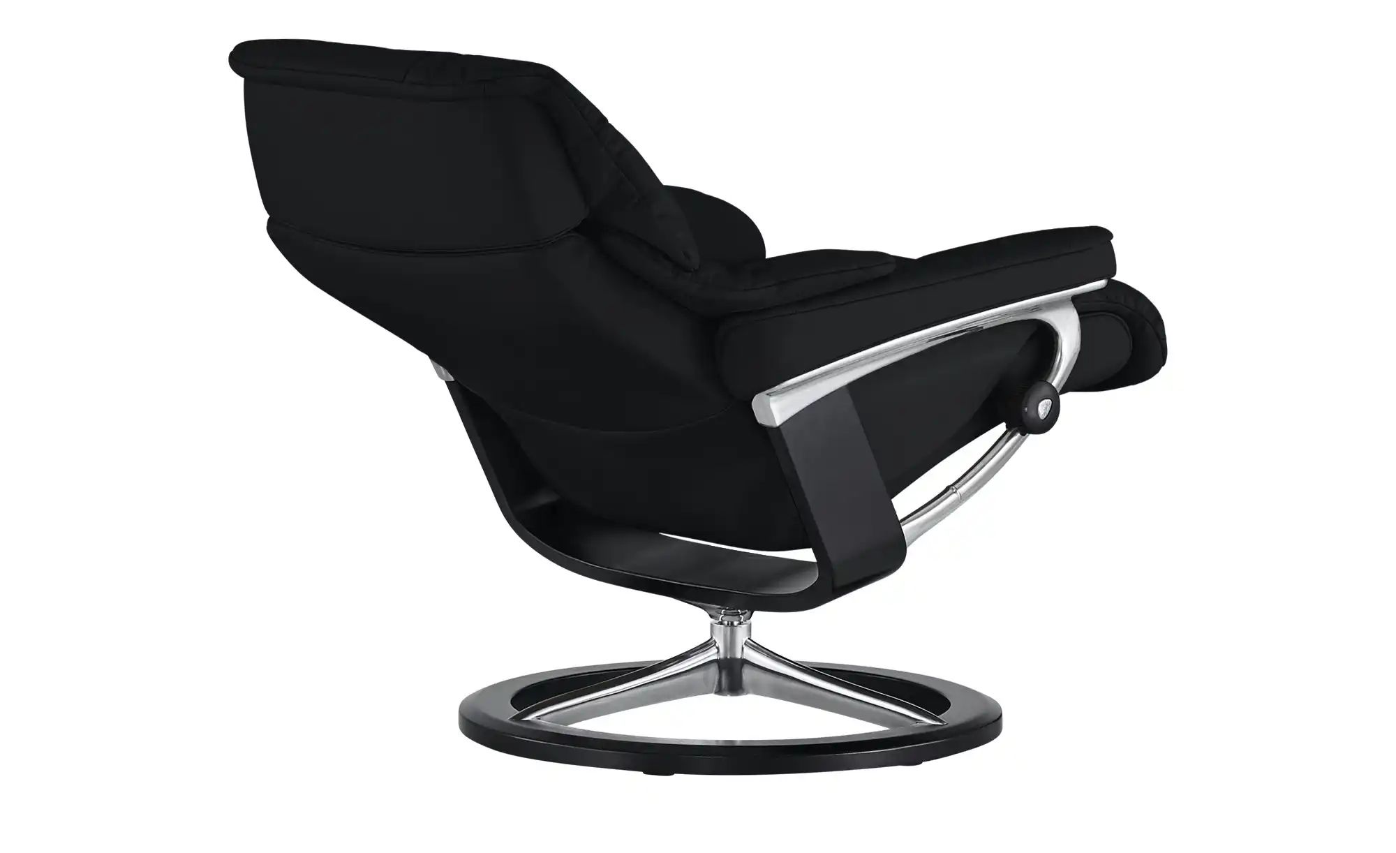 Stressless Relaxsessel mit Hocker  Reno S ¦ schwarz ¦ Maße (cm): B: 79 H: 1 günstig online kaufen