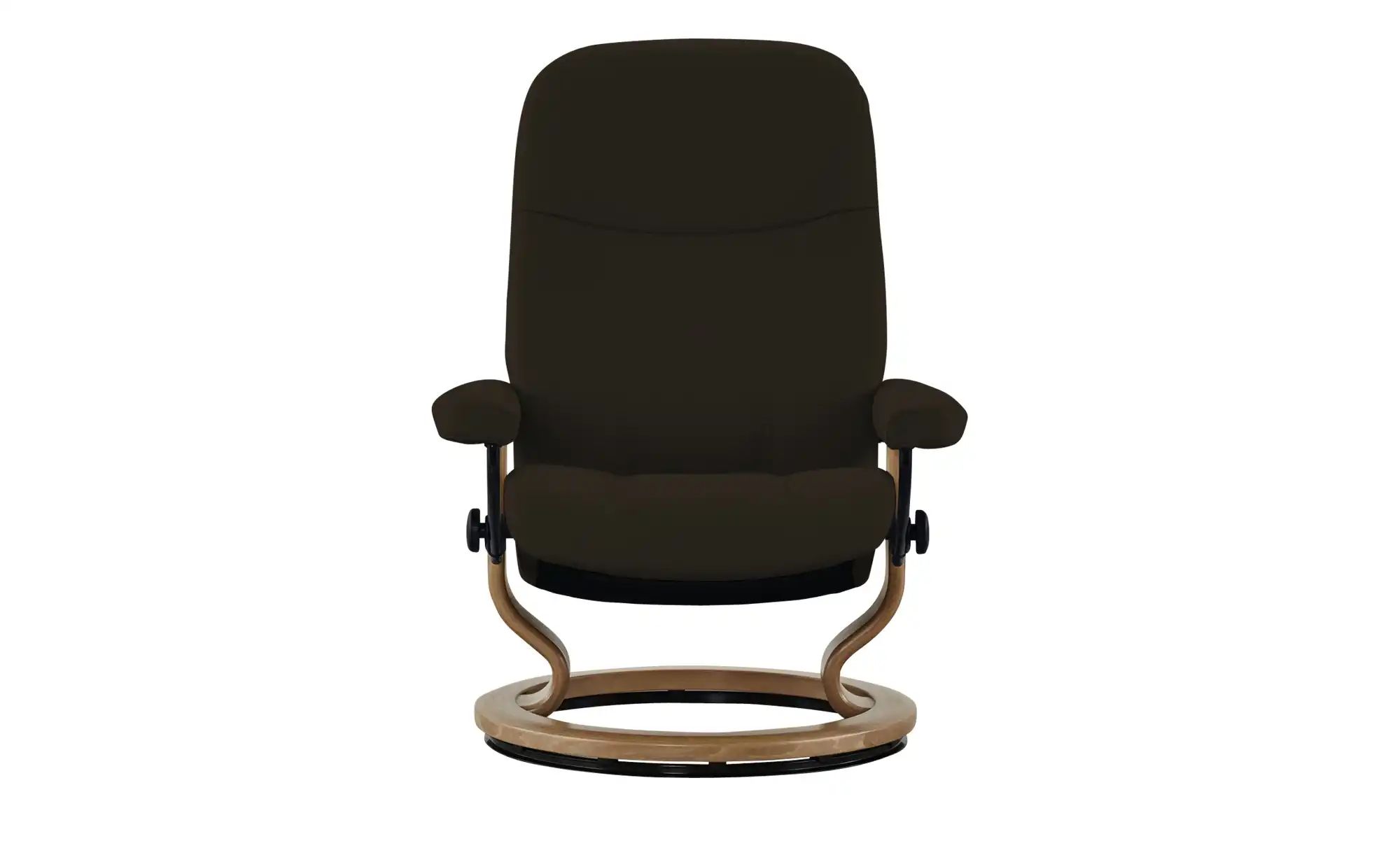 Thumbnail - Stressless Relaxsessel mit Hocker Leder Consul M ¦ braun ¦ Maße (cm): B: 76 H: 100 T: 71.0 Polstermöbel > Sessel > Ferns...