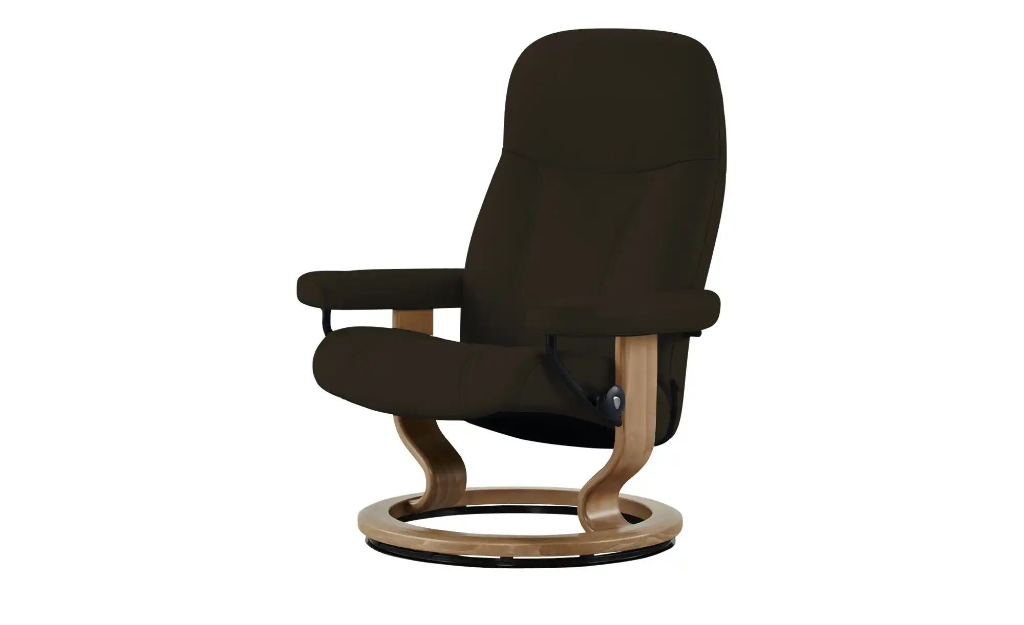 Thumbnail - Stressless Relaxsessel mit Hocker Leder Consul M ¦ braun ¦ Maße (cm): B: 76 H: 100 T: 71.0 Polstermöbel > Sessel > Ferns...