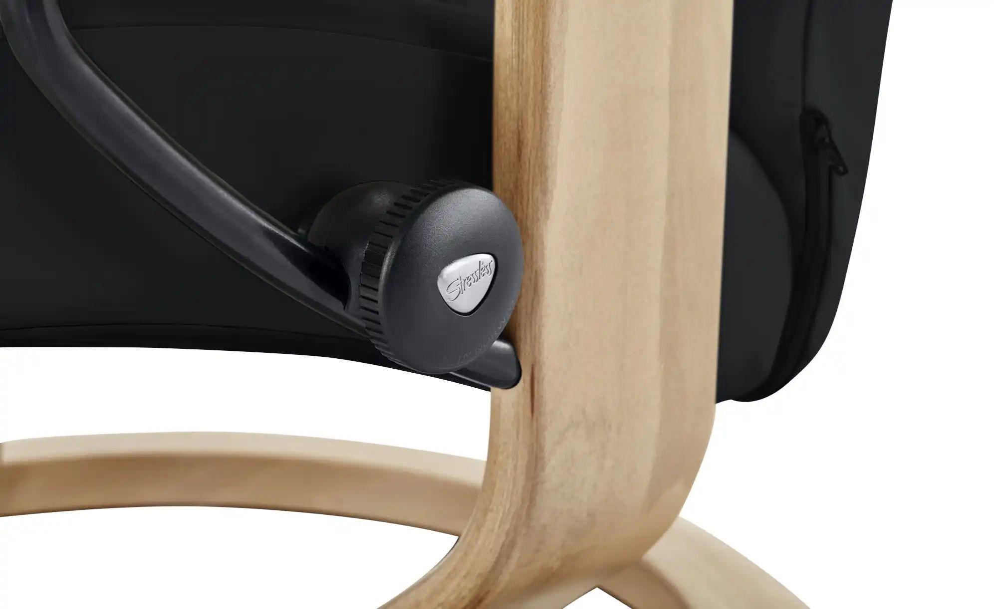 Thumbnail - Stressless Relaxsessel mit Hocker Leder Consul M ¦ schwarz ¦ Maße (cm): B: 76 H: 100 T: 71.0 Polstermöbel > Sessel > Fer...