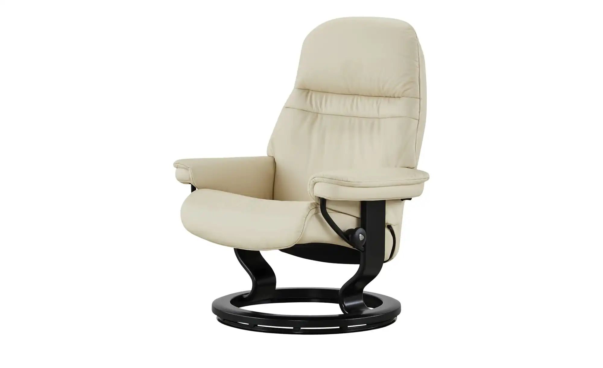 Thumbnail - Stressless Relaxsessel mit Hocker Leder Sunrise L ¦ creme ¦ Maße (cm): B: 88 H: 103 T: 78.0 Polstermöbel > Sessel > Fern...