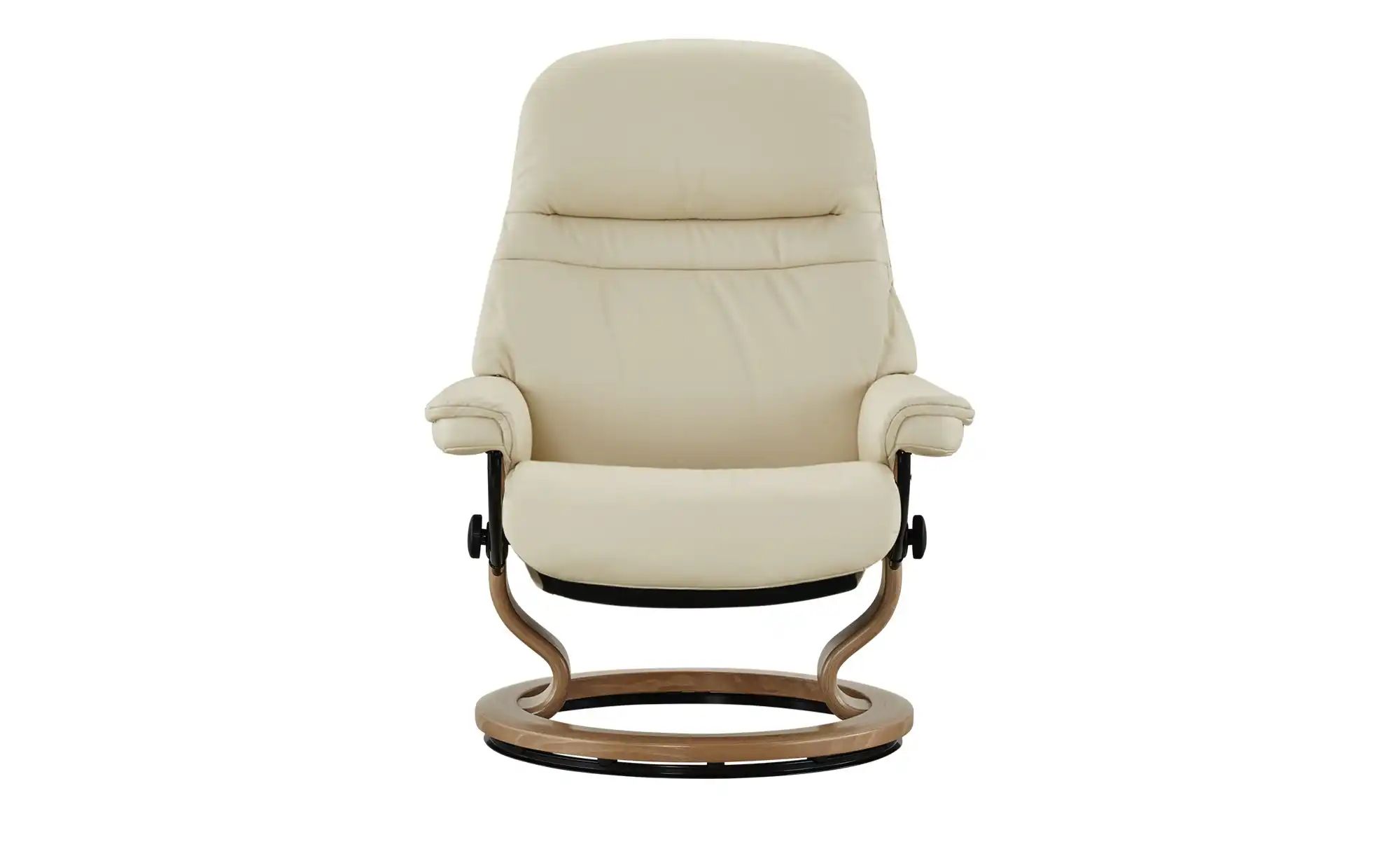 Thumbnail - Stressless Relaxsessel mit Hocker Leder Sunrise M ¦ creme ¦ Maße (cm): B: 79 H: 103 T: 73.0 Polstermöbel > Sessel > Fern...
