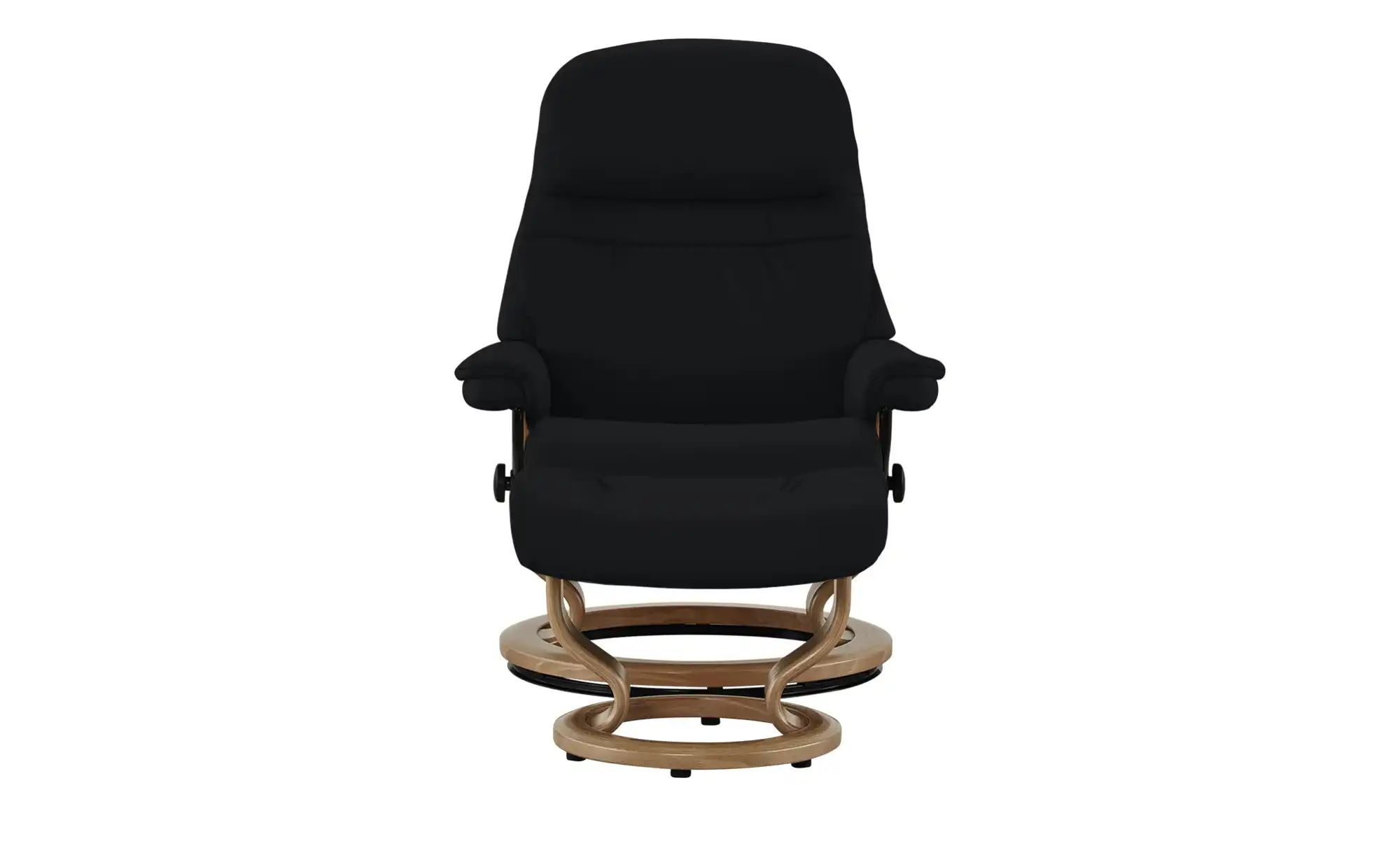 Thumbnail - Stressless Relaxsessel mit Hocker Leder Sunrise M ¦ schwarz ¦ Maße (cm): B: 79 H: 103 T: 73.0 Polstermöbel > Sessel > Fe...